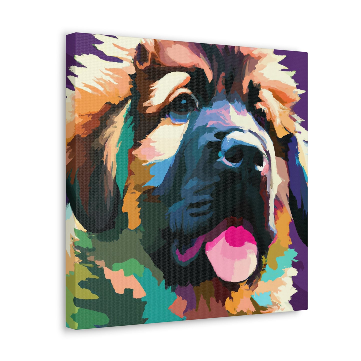 Baroness Aemilia von Preuss - Leonberger - Canvas