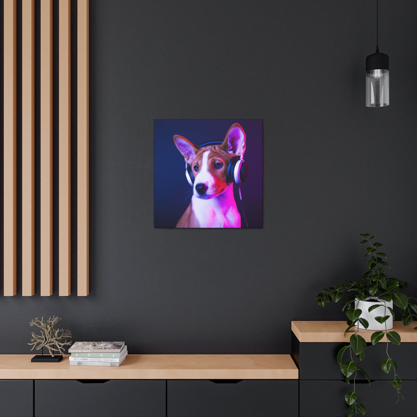 Dalia Ching-Nur - Basenji - Canvas