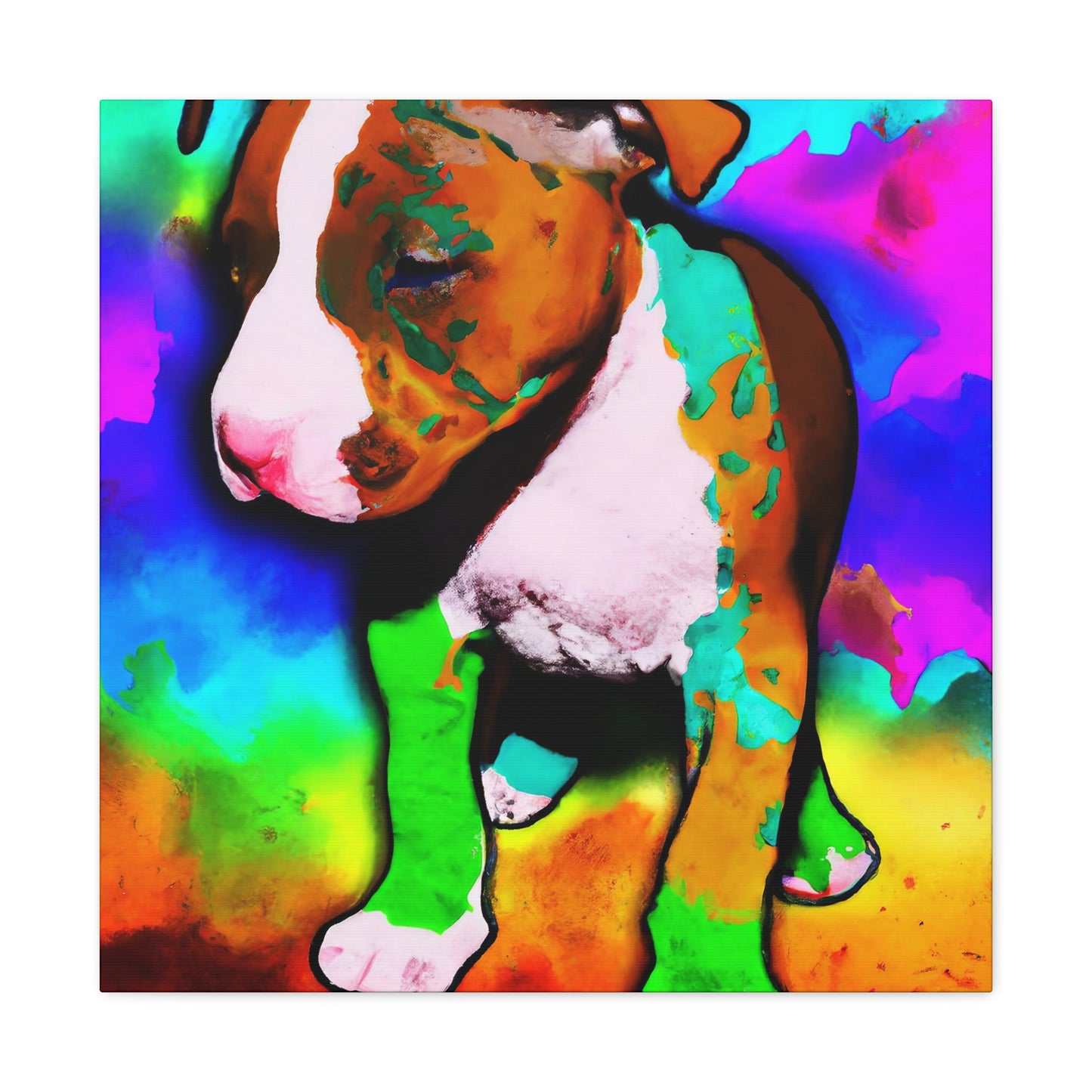 Agostina di Grandì - Pitbull Puppy - Canvas