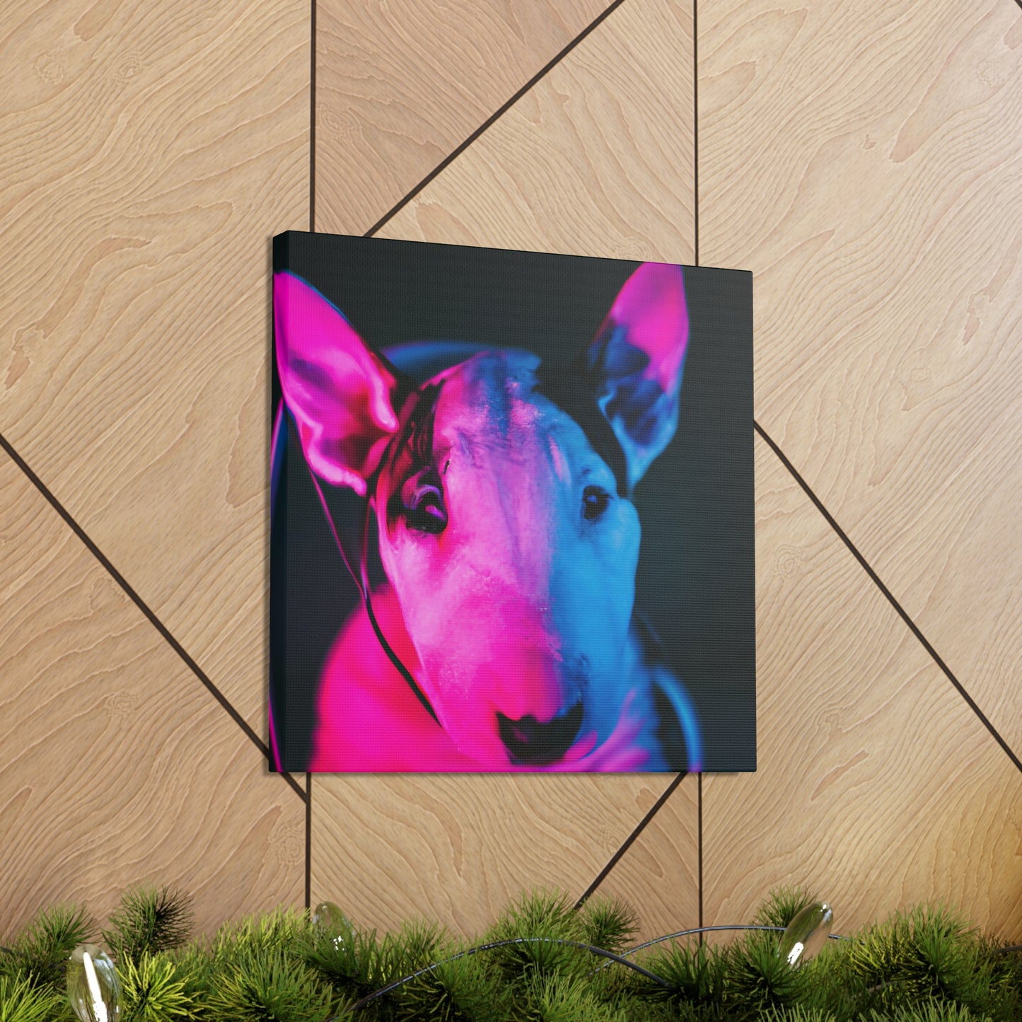 Clarissa Fortescue - Bull Terrier - Canvas