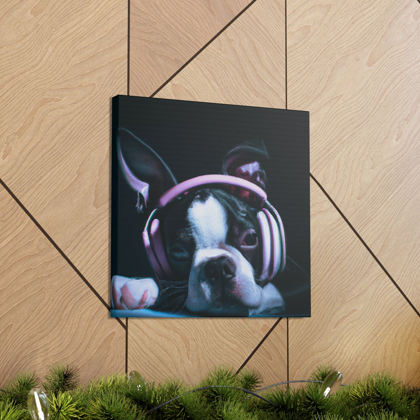 The Baron of Boston - Lady Camille DeVere - Boston Terrier - Canvas