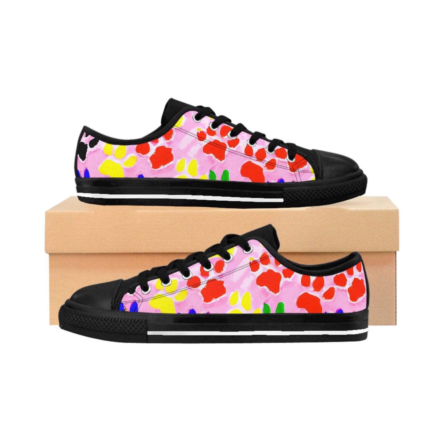 Gaultier Dior - Paw Print - Low-Top