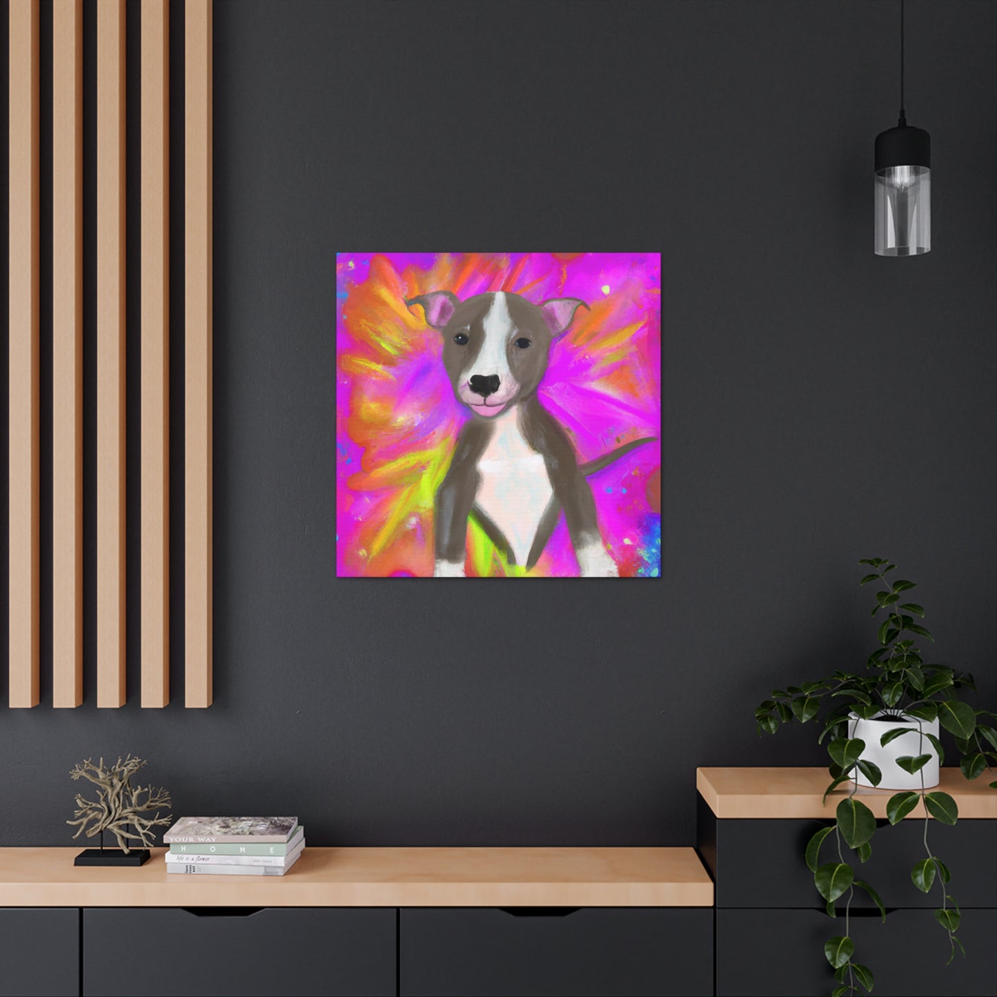 Artemisaristea Royaltea - Pitbull Puppy - Canvas