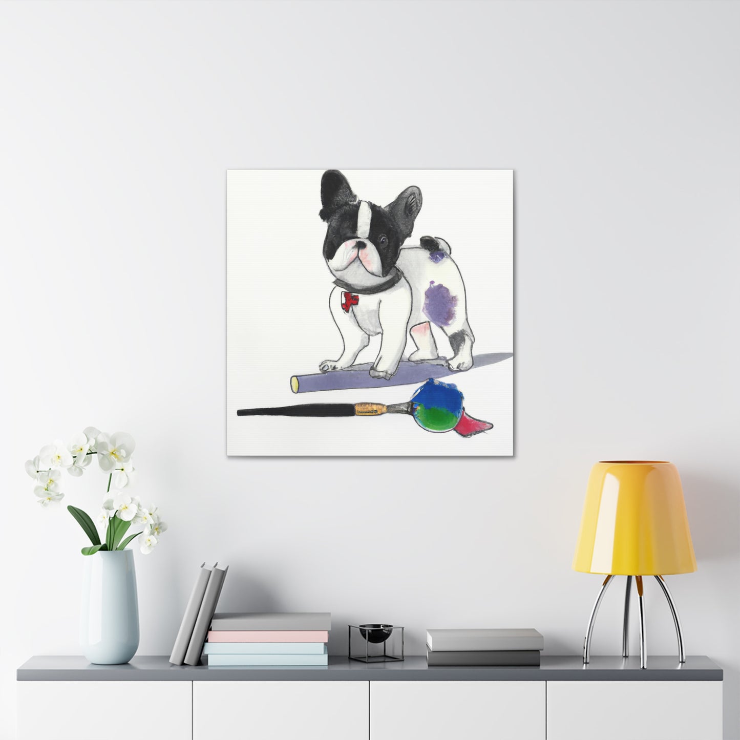 Marquis Philomena de La Sierga (French Bulldog) - Canvas