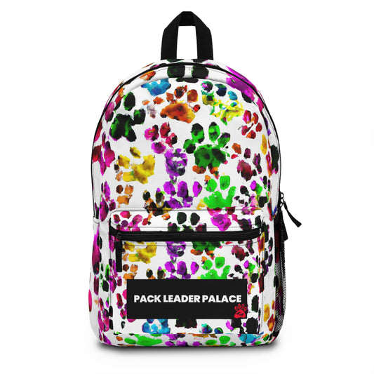 Caprice de Cressoniere - Paw Print - Backpack