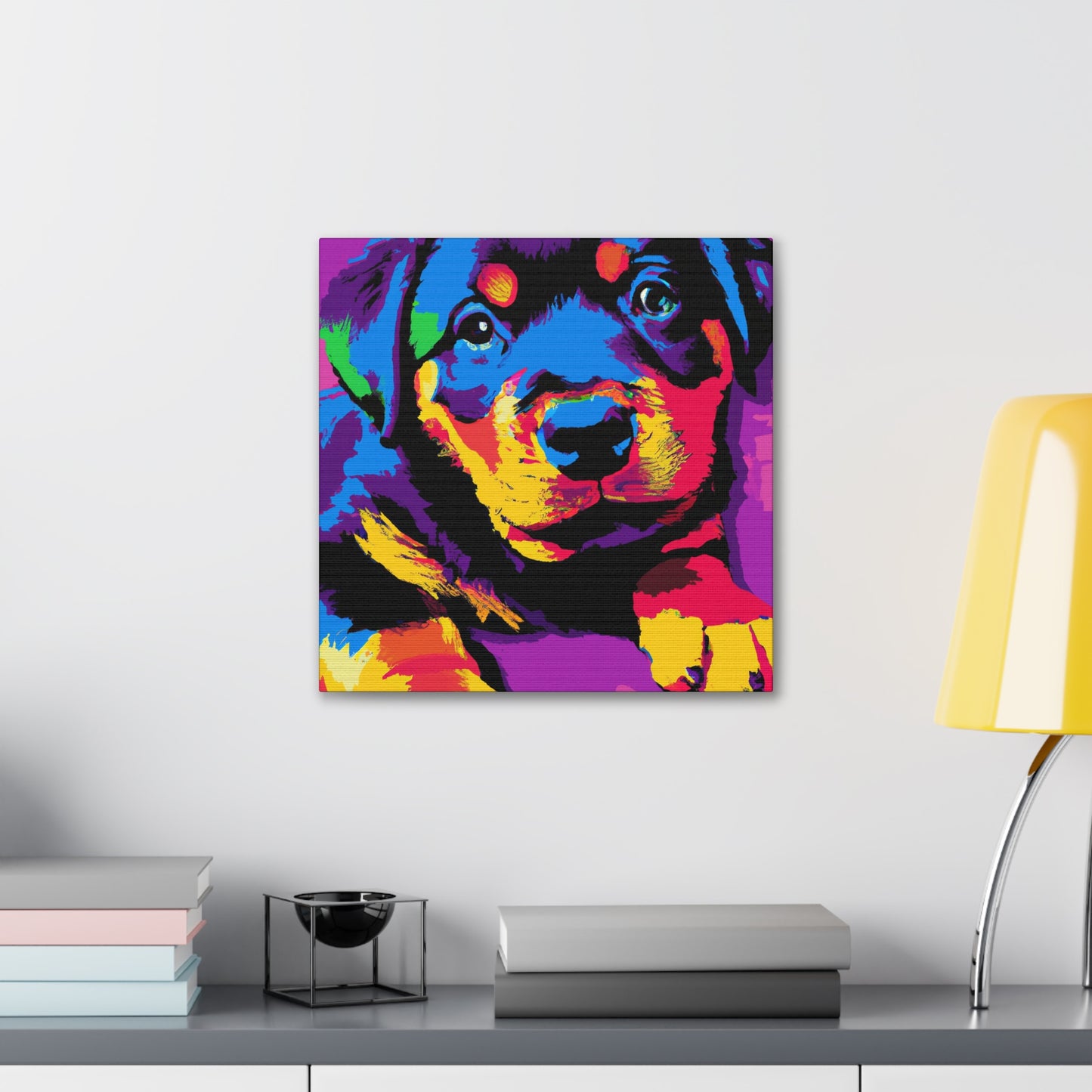 Countess Adelheid von Gottesheim - Rottweiler - Canvas