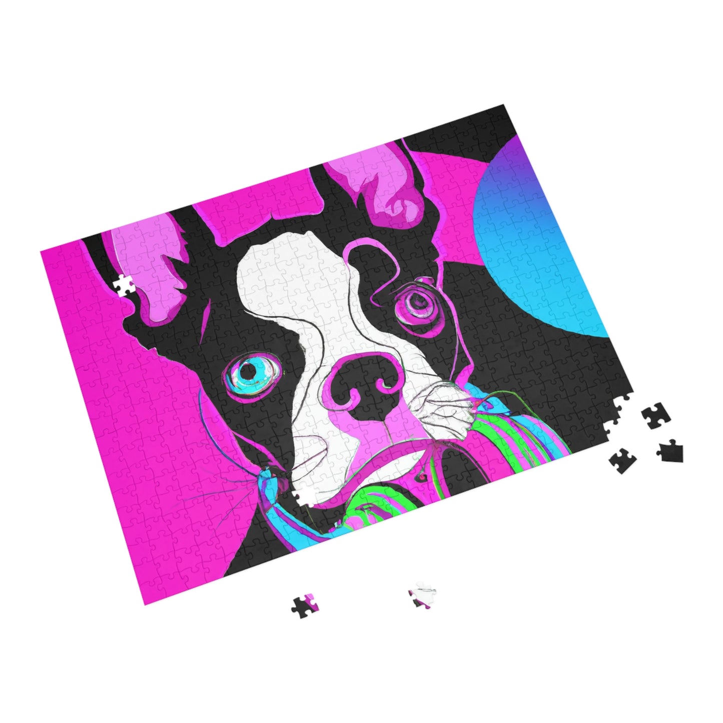 Oscar of the Bay (Oscar Bay) - Boston Terrier - Puzzle