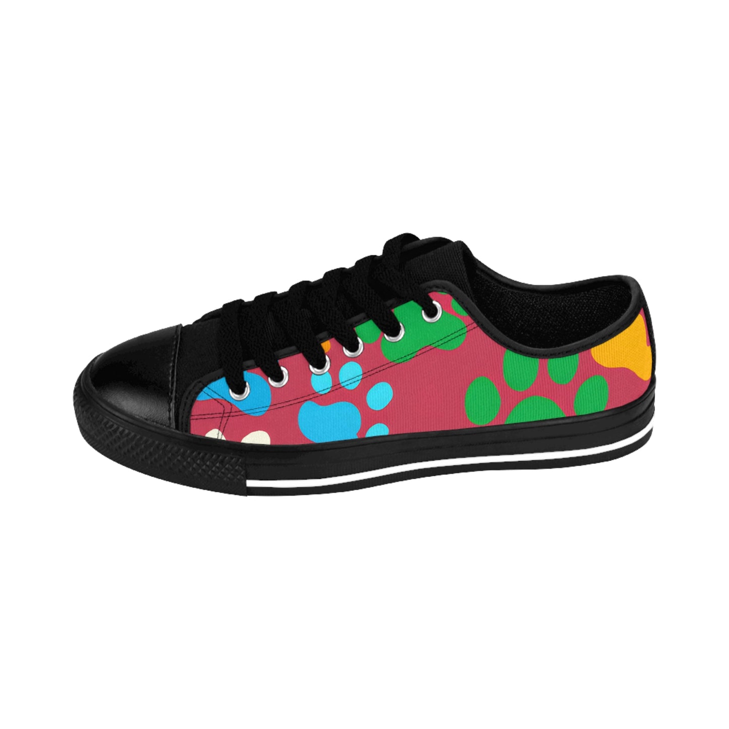 Claudette Chaussée - Paw Print - Low-Top