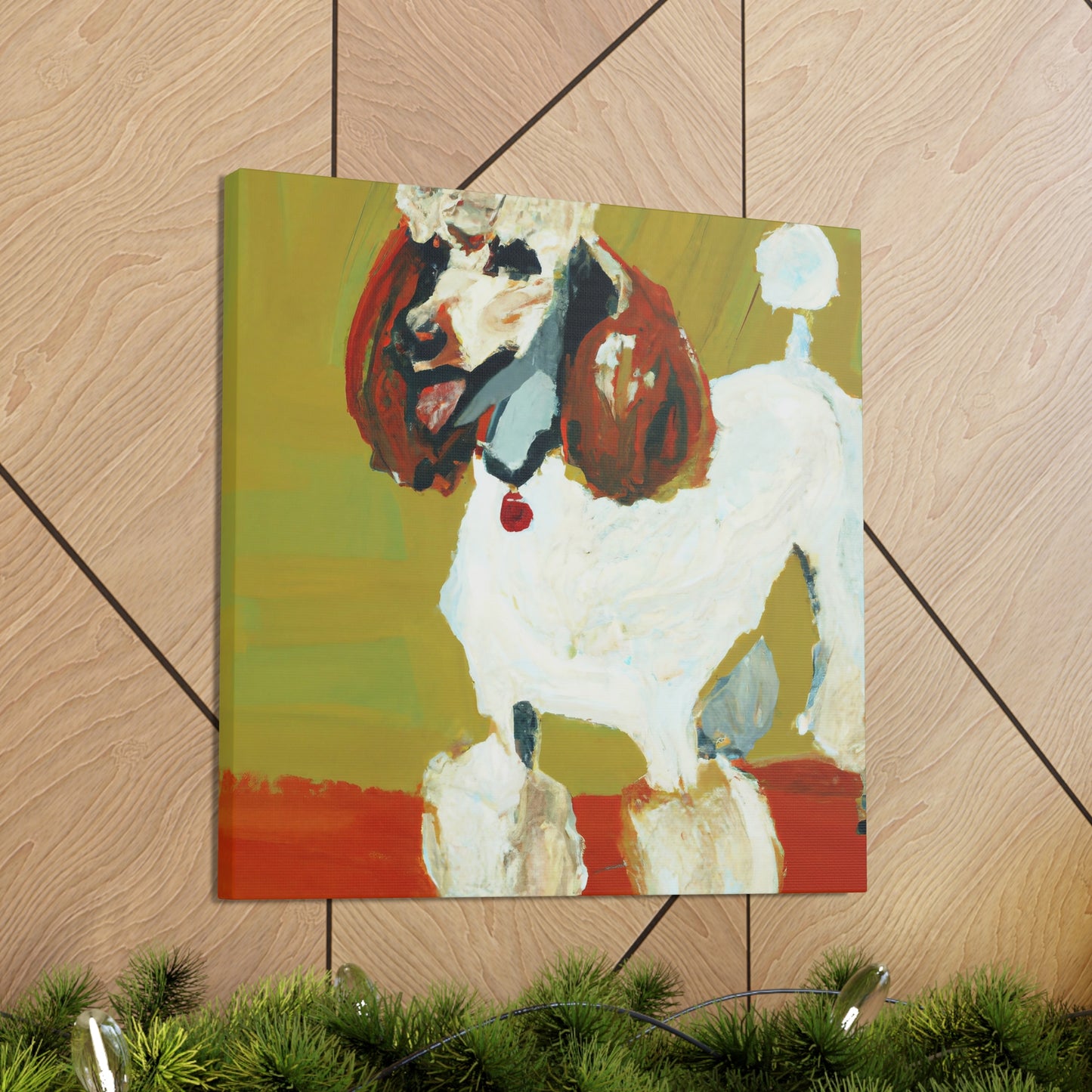 Gwendolyn de Amberley - Poodle - Canvas