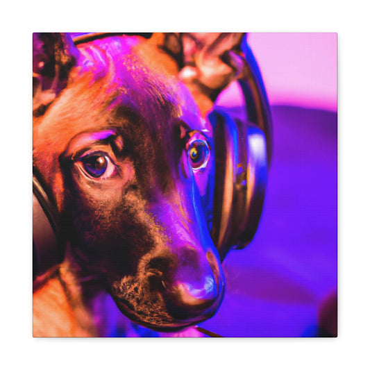 Aristbigail de Belgianefière - Belgian Malinois - Canvas