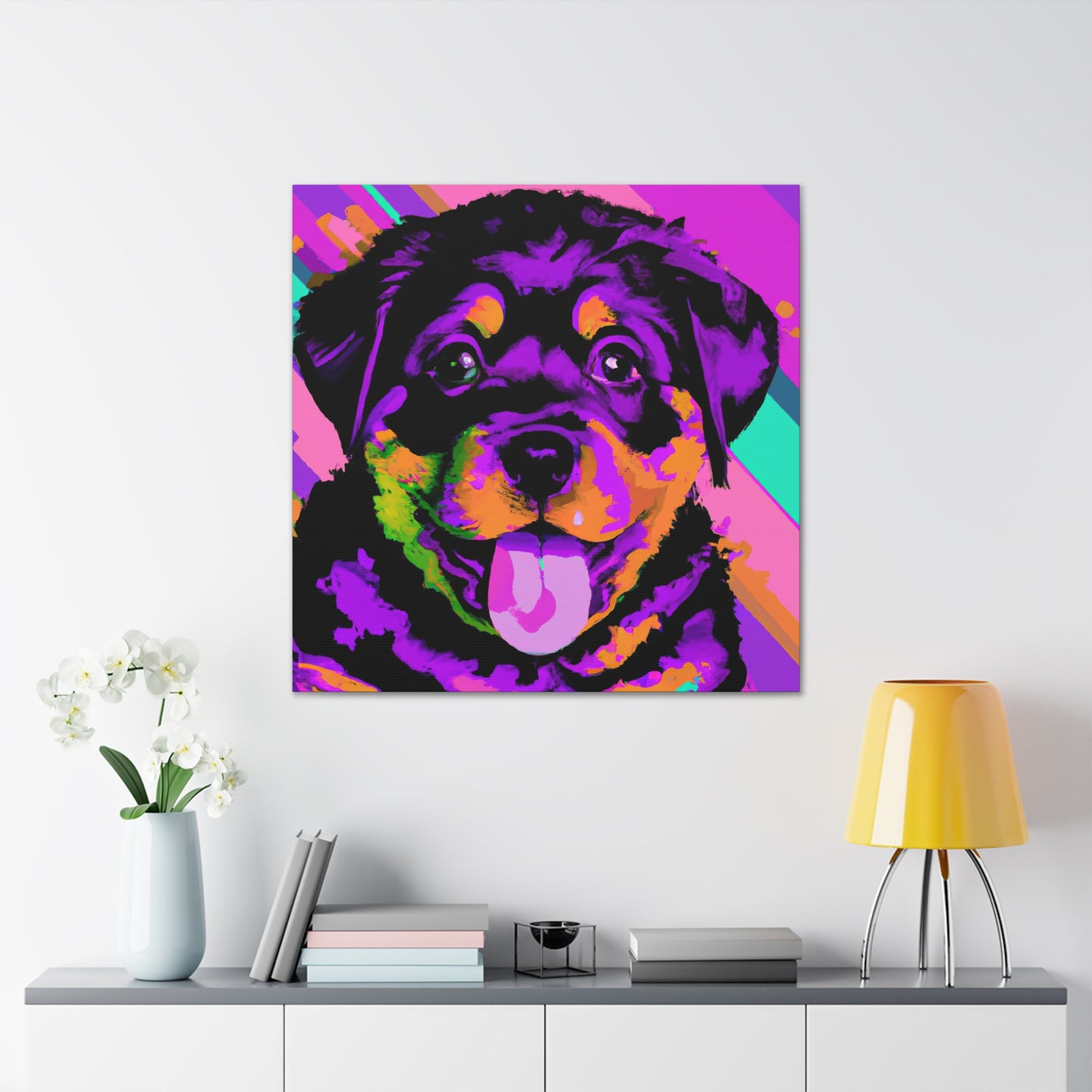 Prince Ferdinand von Habsburg - Rottweiler - Canvas