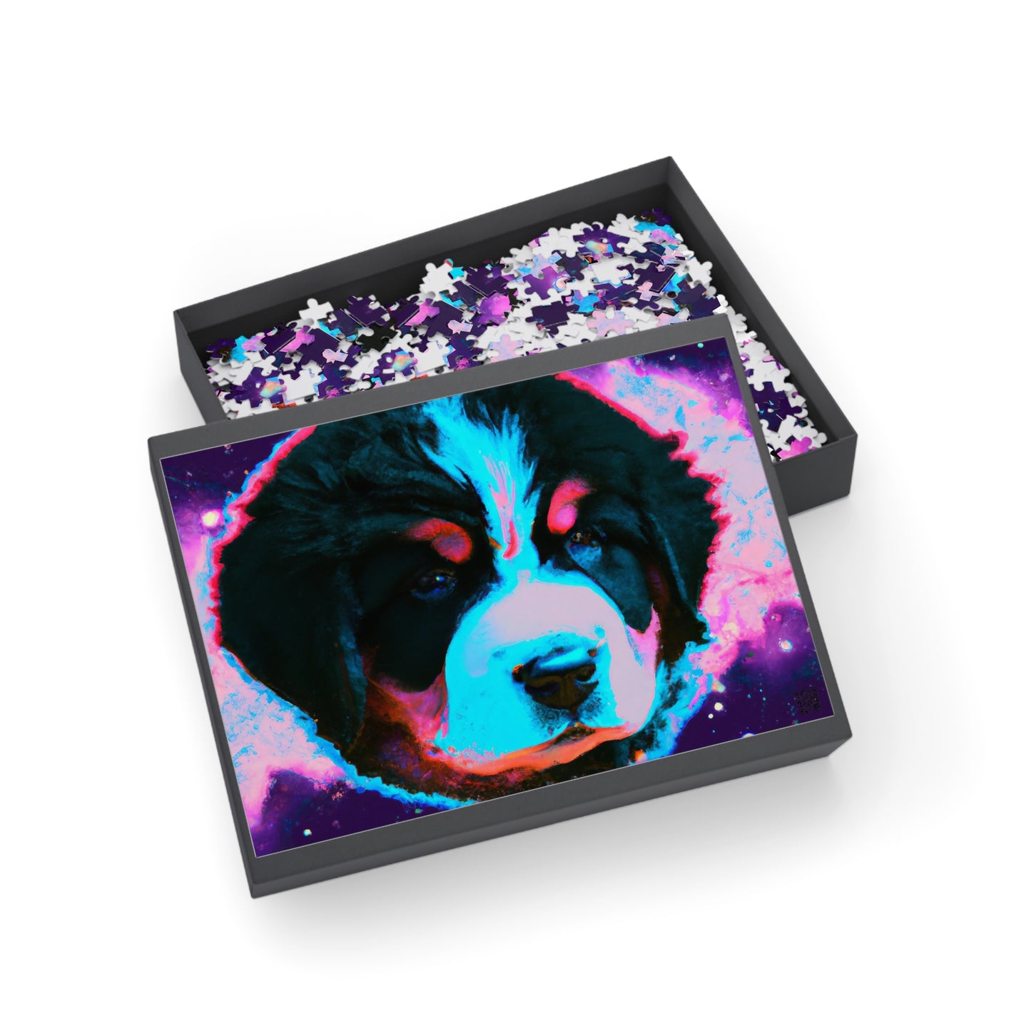 Crowned Princess Sofia of Zurich. - Bernese Mountain Dog - Puzzle