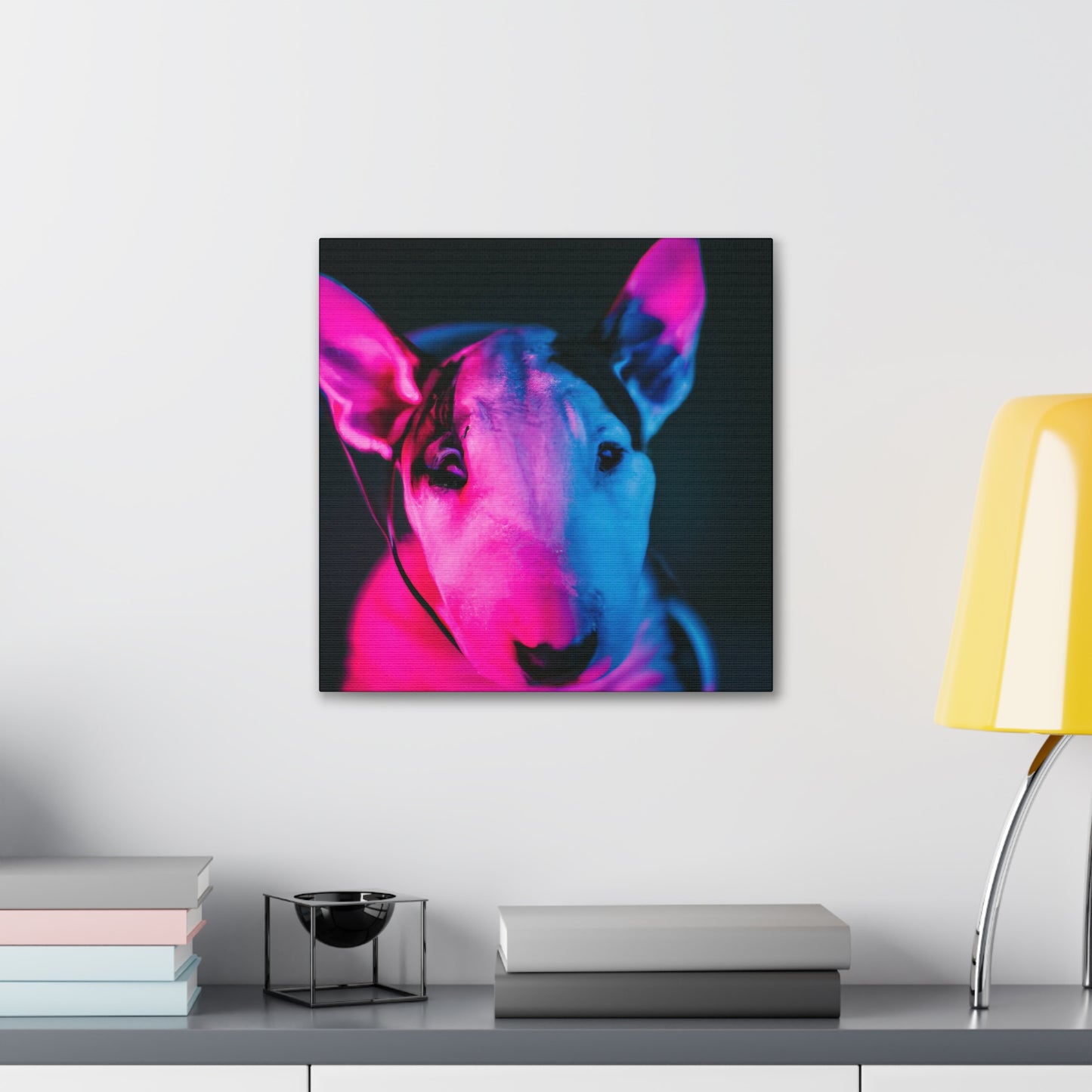 Clarissa Fortescue - Bull Terrier - Canvas