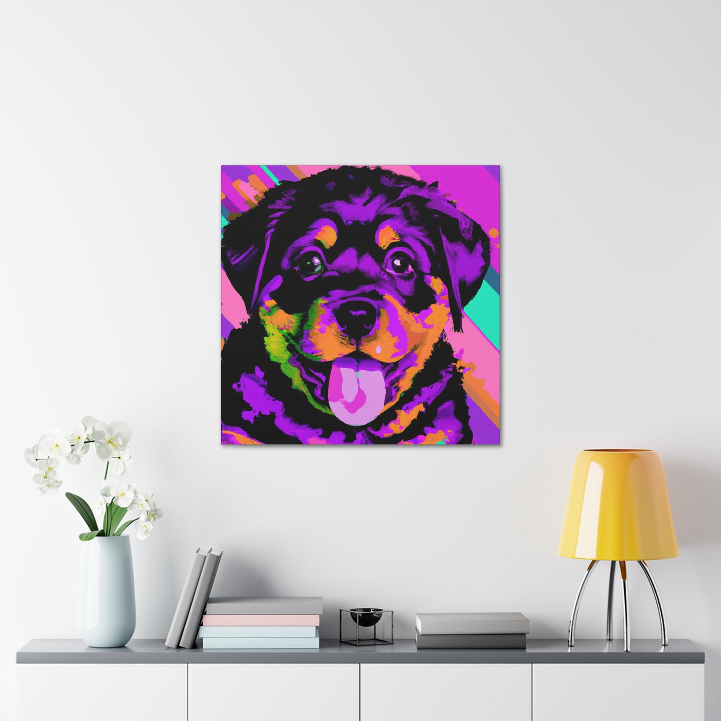 Prince Ferdinand von Habsburg - Rottweiler - Canvas