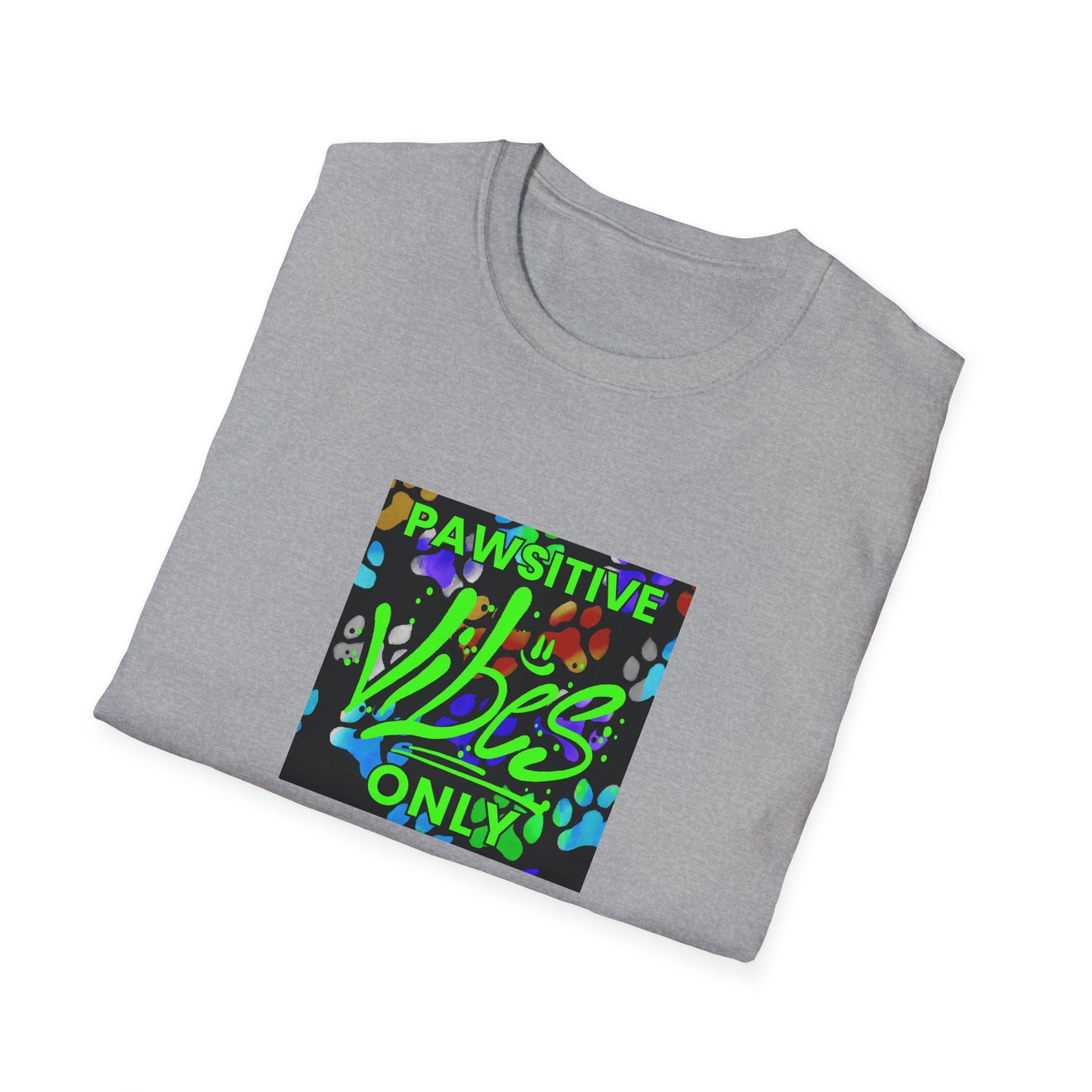 Optimistic Oracle Manoj - "Pawsitive Vibes Only" Unisex Tee