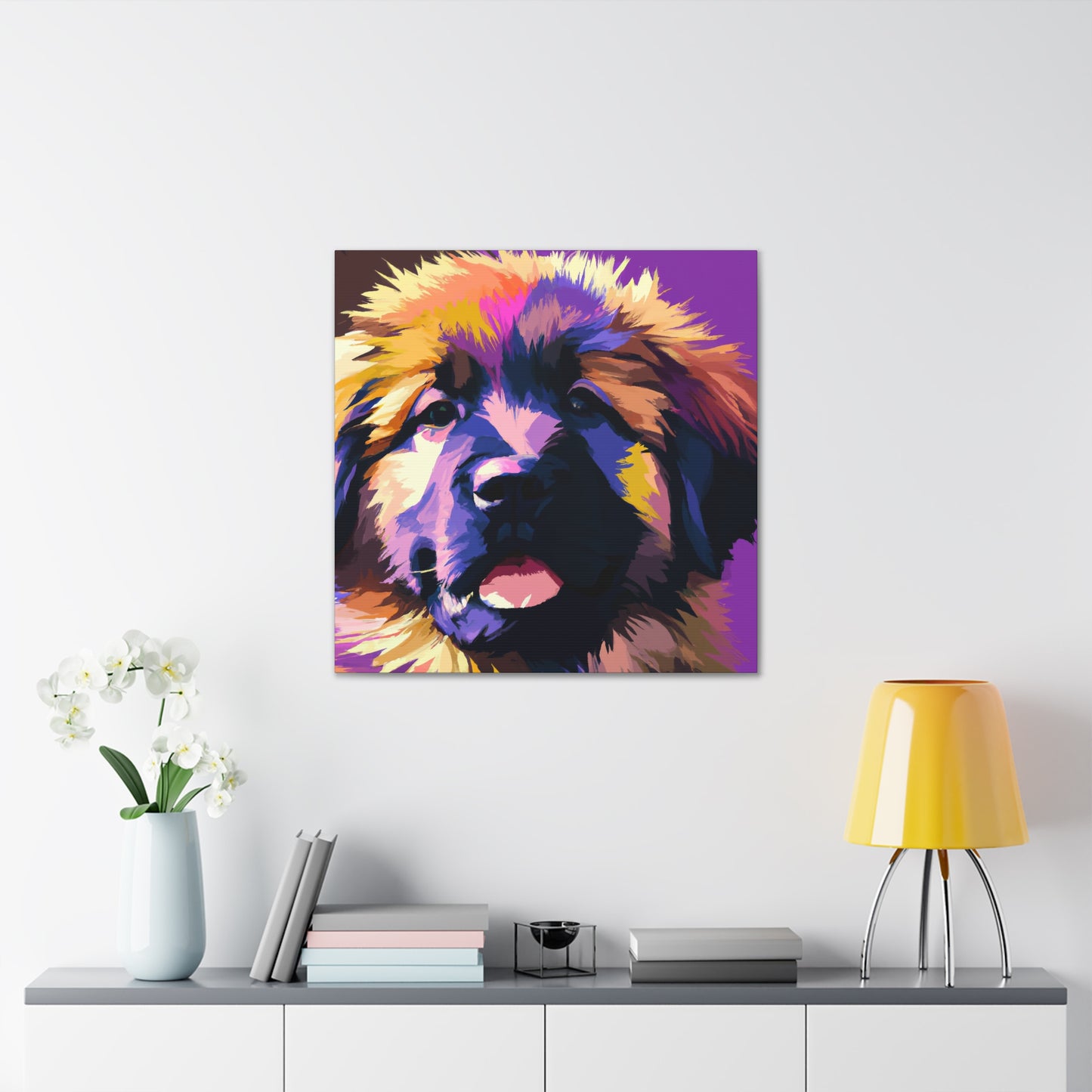 Countess Isabella von Schuermann - Leonberger - Canvas