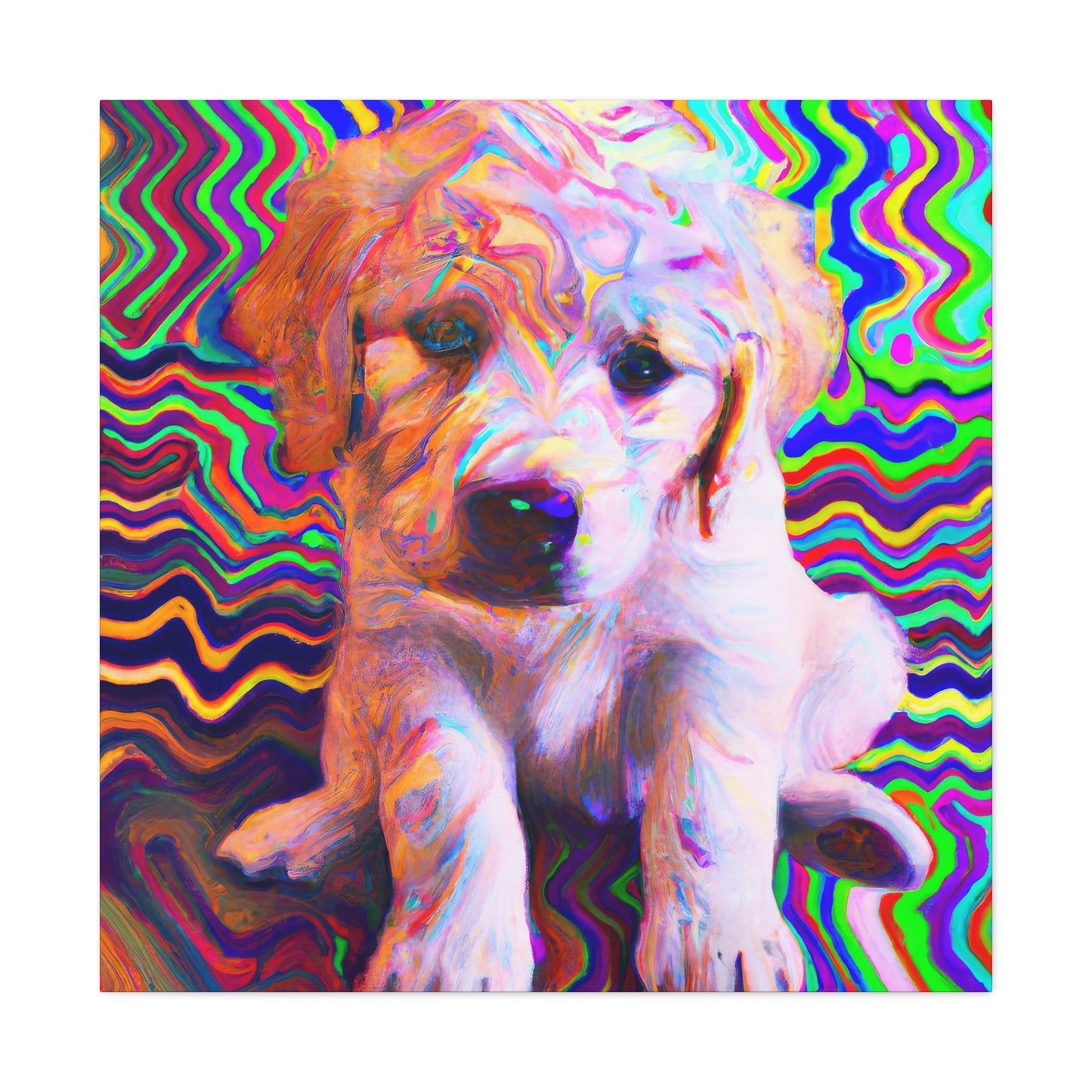 Aldemar von Hammerstein Golden Retriever Puppy - Canvas