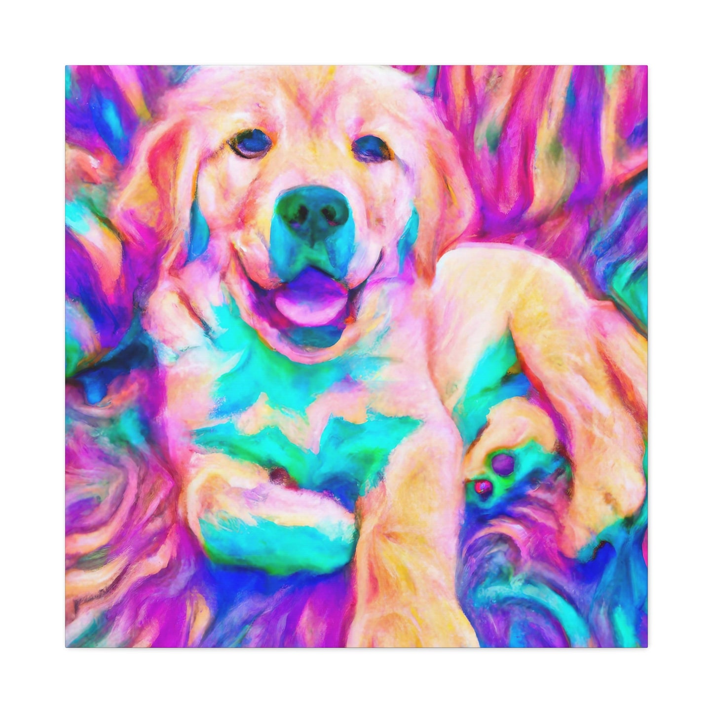 Countess Arabella of Lutwyche - Golden Retriever Puppy - Canvas