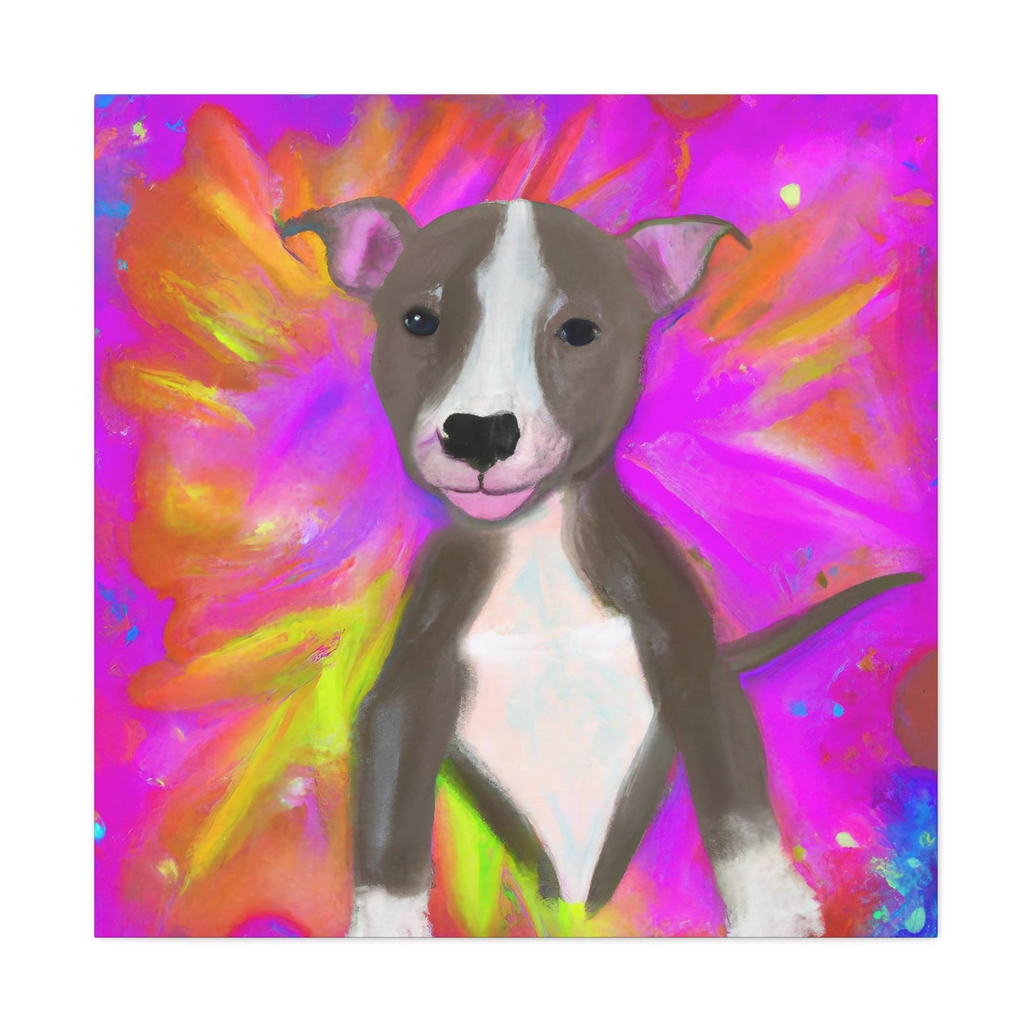 Artemisaristea Royaltea - Pitbull Puppy - Canvas