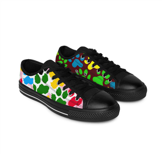 Marie DellaVecchio - Paw Print - Low-Top