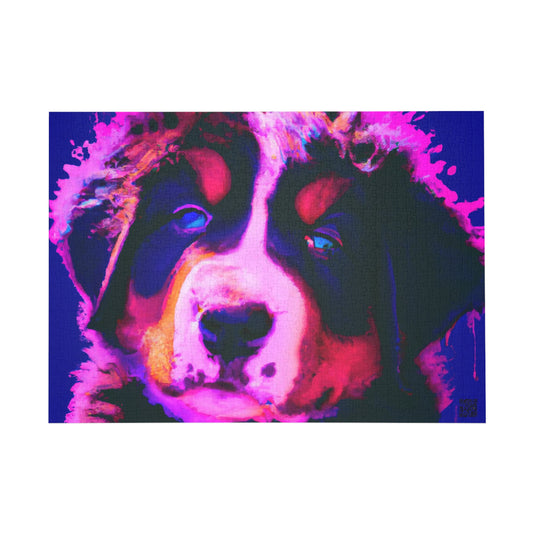 Countess von Salis-Sagno. - Bernese Mountain Dog - Puzzle