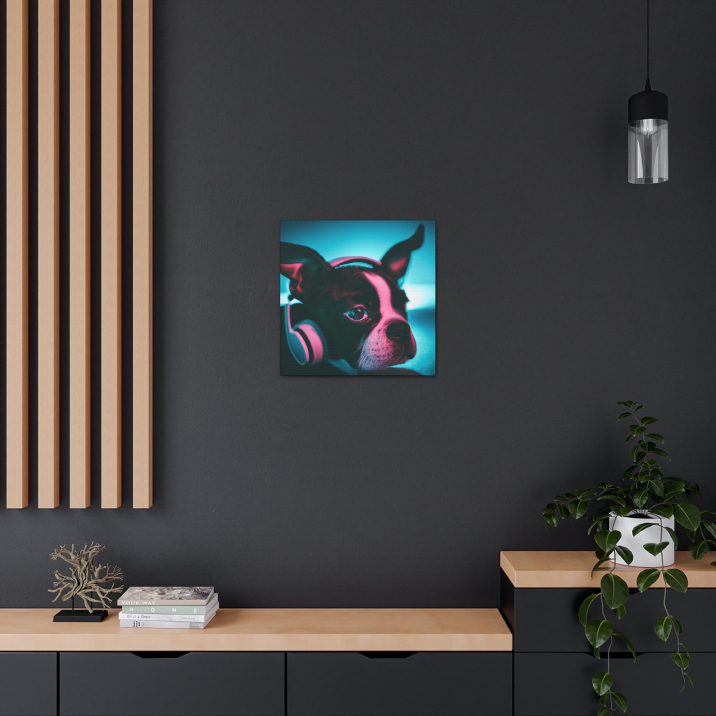 Ariston Cortez-Lancaster - Boston Terrier - Canvas