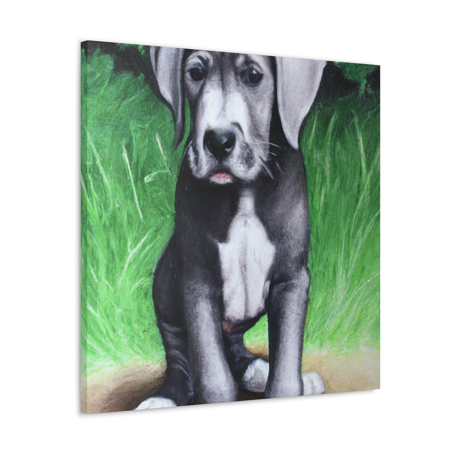 Countess Aurelia de Remirecourt (Great Dane) - Canvas