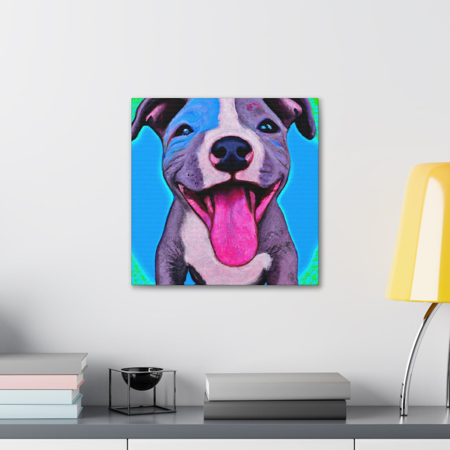 Celestina Elsanna de Veniela - Pitbull Puppy - Canvas