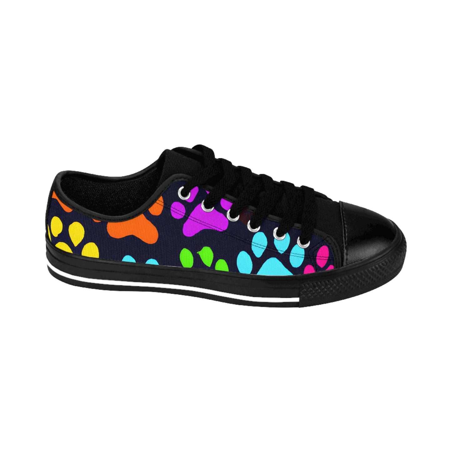 Mintzette Lafontaine - Paw Print - Low-Top