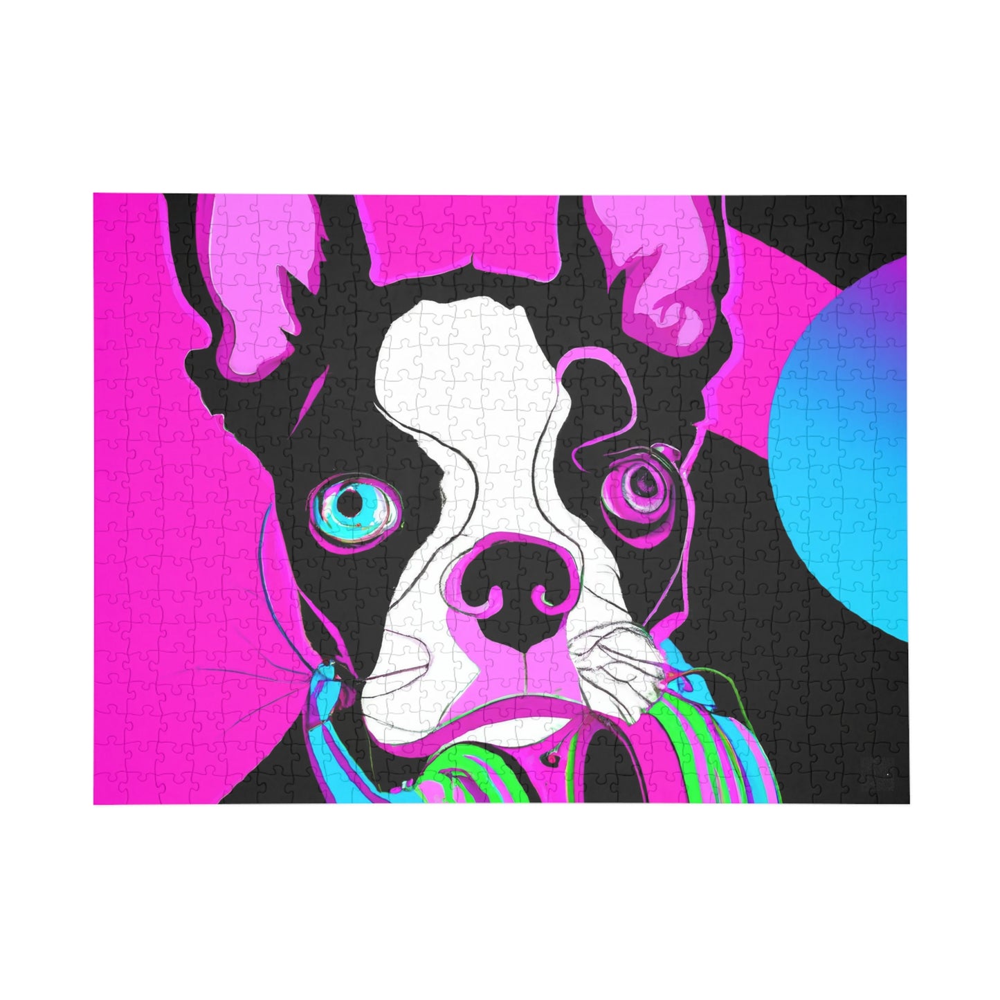 Oscar of the Bay (Oscar Bay) - Boston Terrier - Puzzle