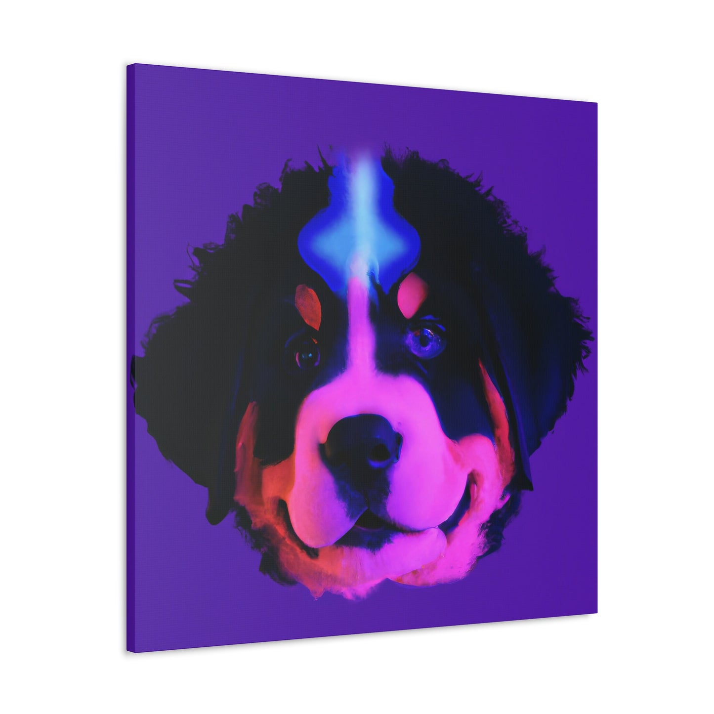 Countess Astrid von Basel - Bernese Mountain Dog - Canvas