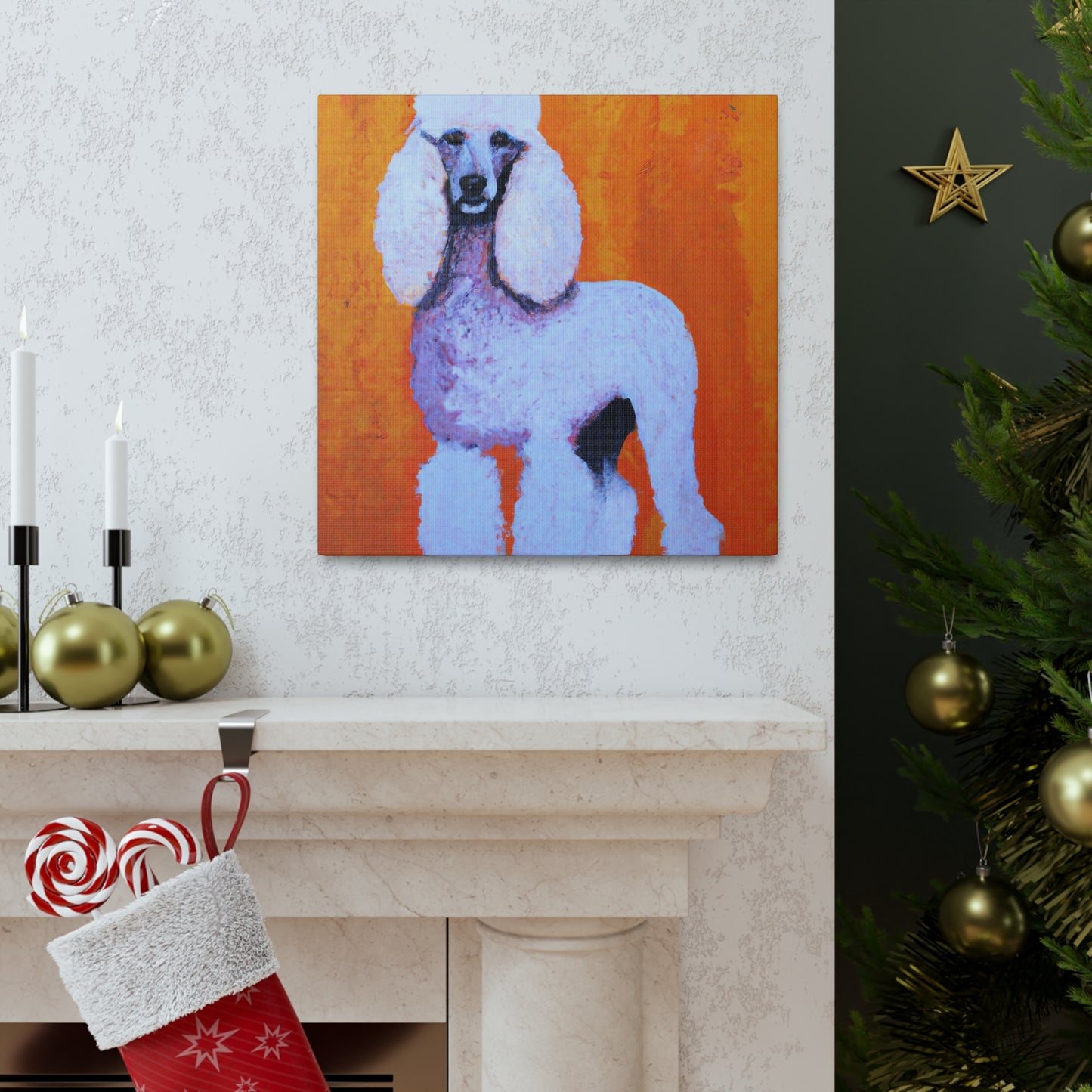 Guillame de Roylebas - Poodle - Canvas