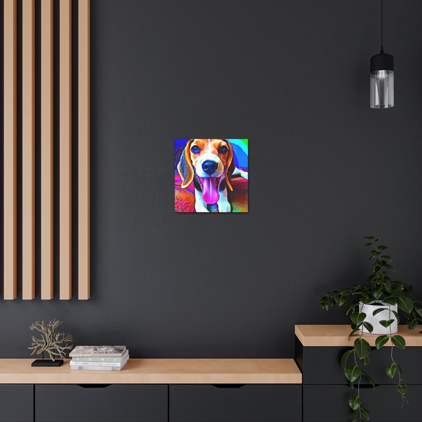 Leonarda d'Ascoli - Beagle Puppy - Canvas