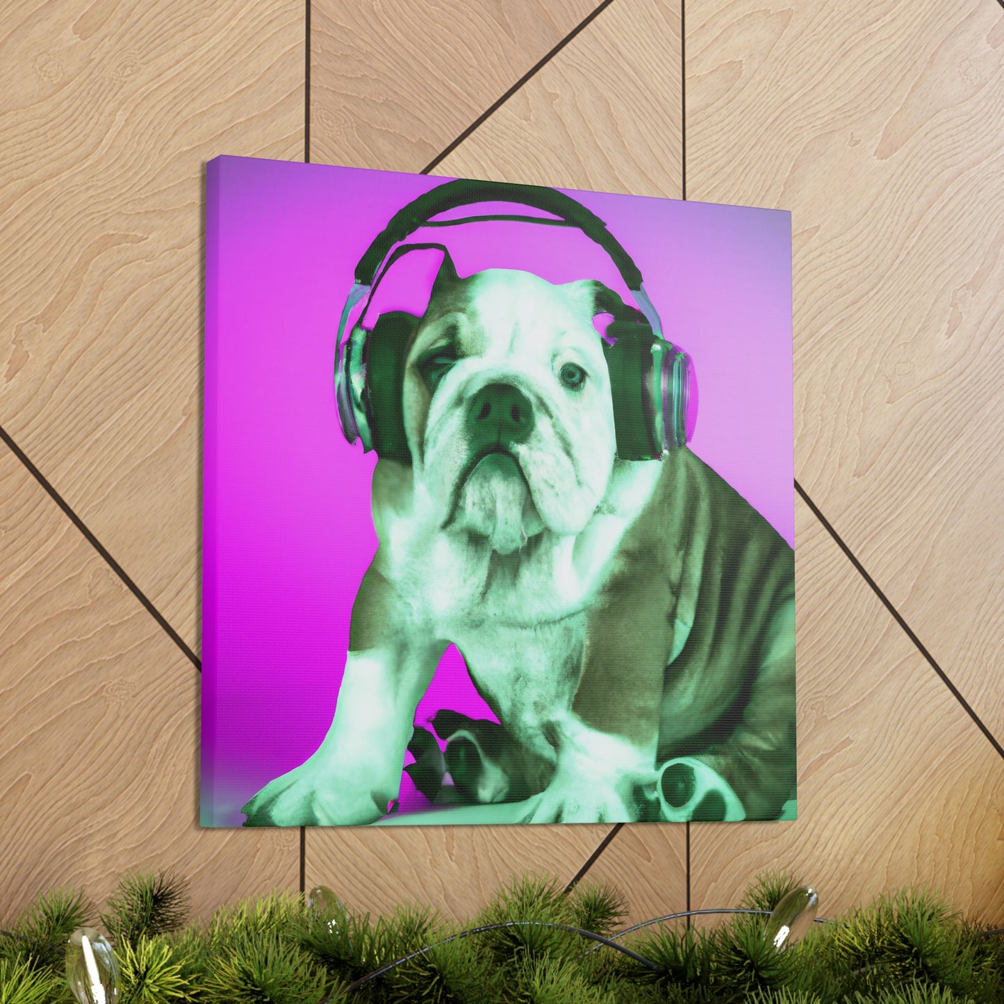 Sebastian DeBonaire - English Bulldog - Canvas
