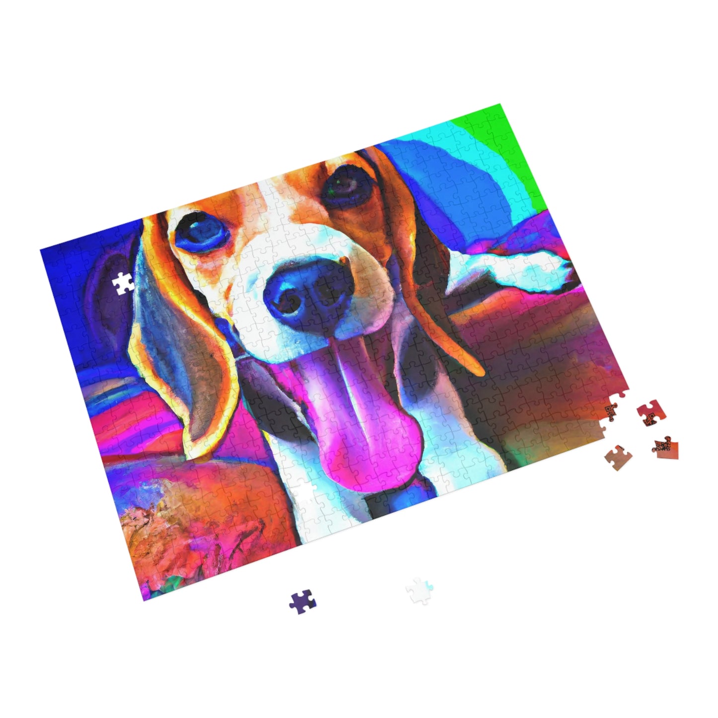 Leonarda d'Ascoli - Beagle Puppy - Puzzle