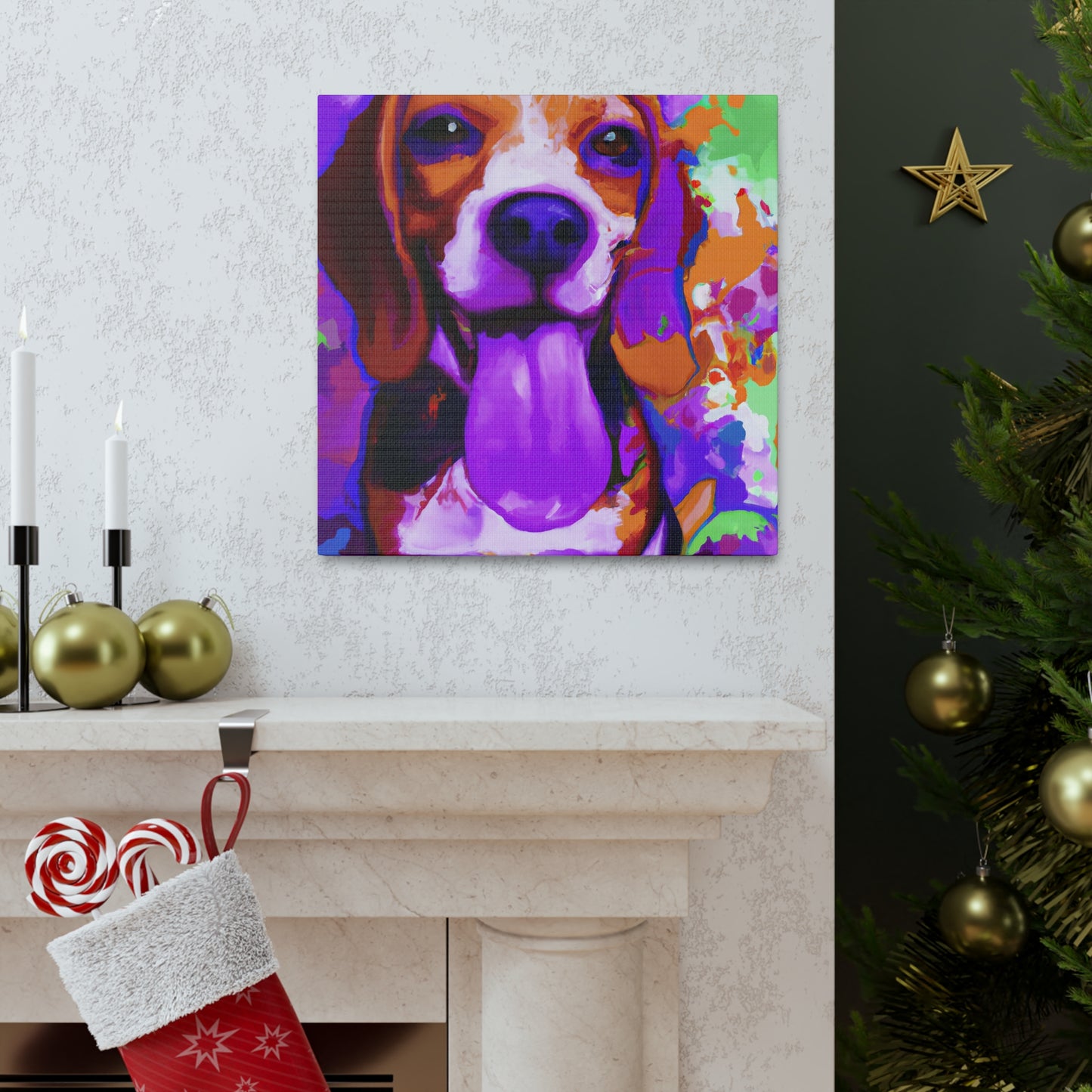 Duchess Adaliz de Monteleone - Beagle Puppy - Canvas