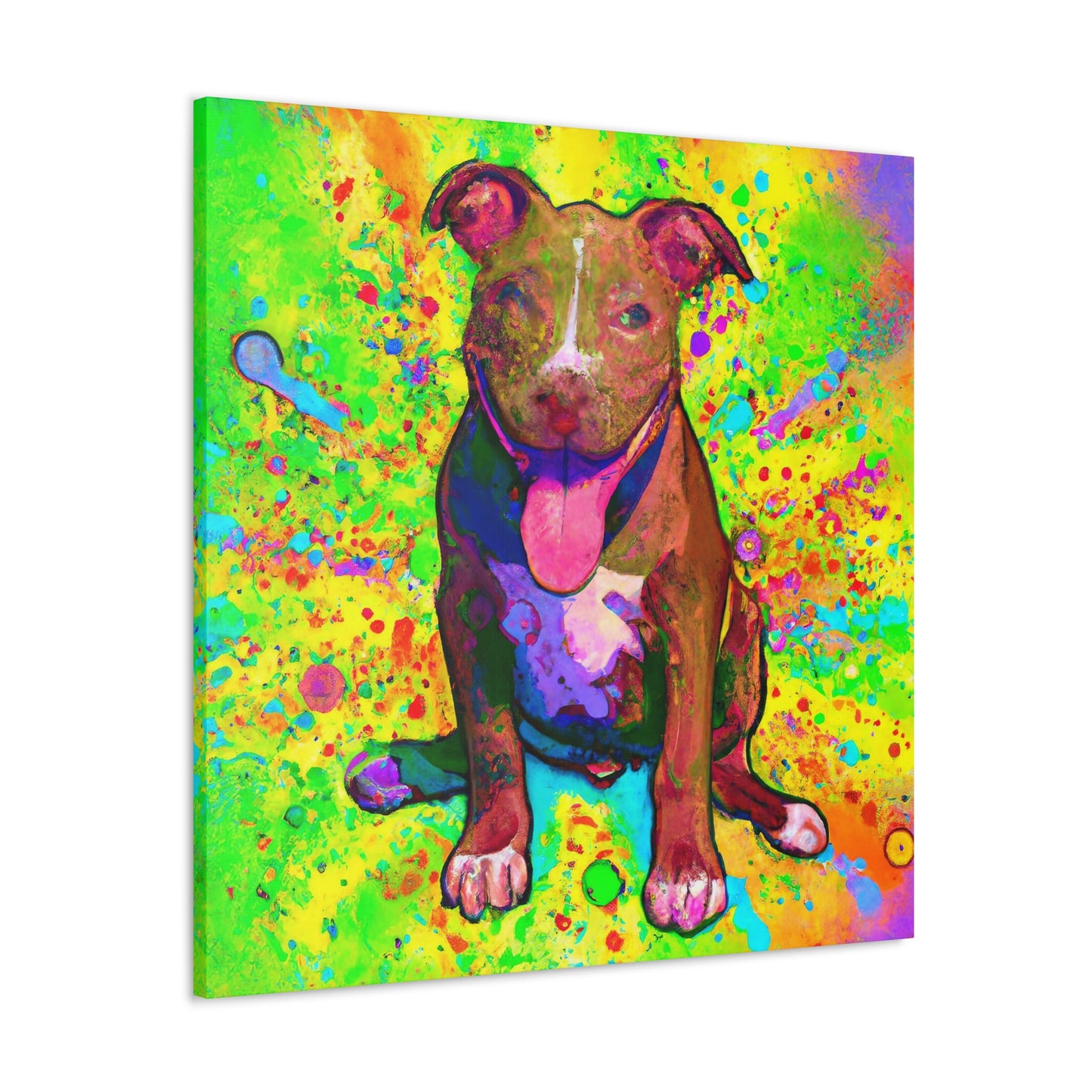 Princess Artemisa of Albion - Pitbull Puppy - Canvas