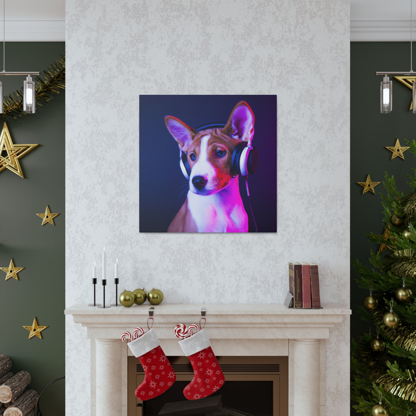 Dalia Ching-Nur - Basenji - Canvas