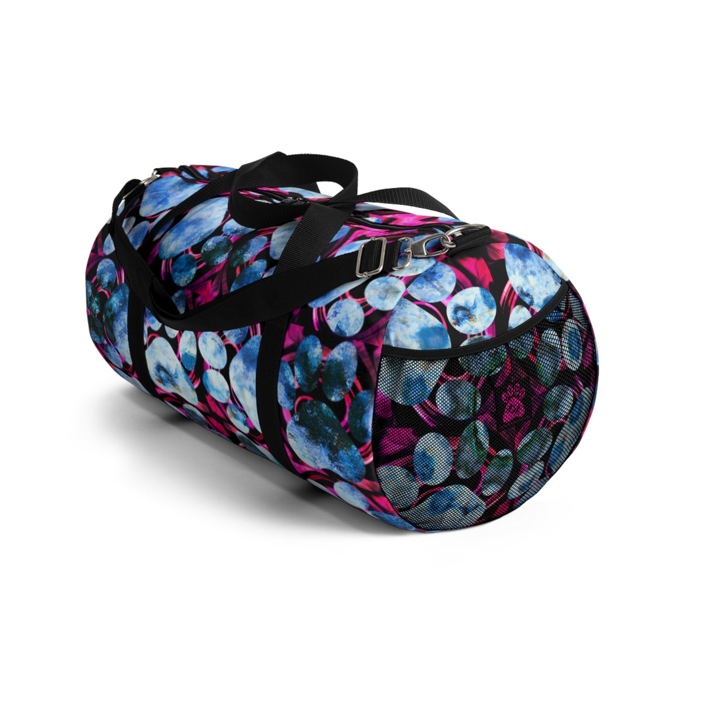 Riviera Rebelle by Carolette. - Paw Print - Duffel Bag