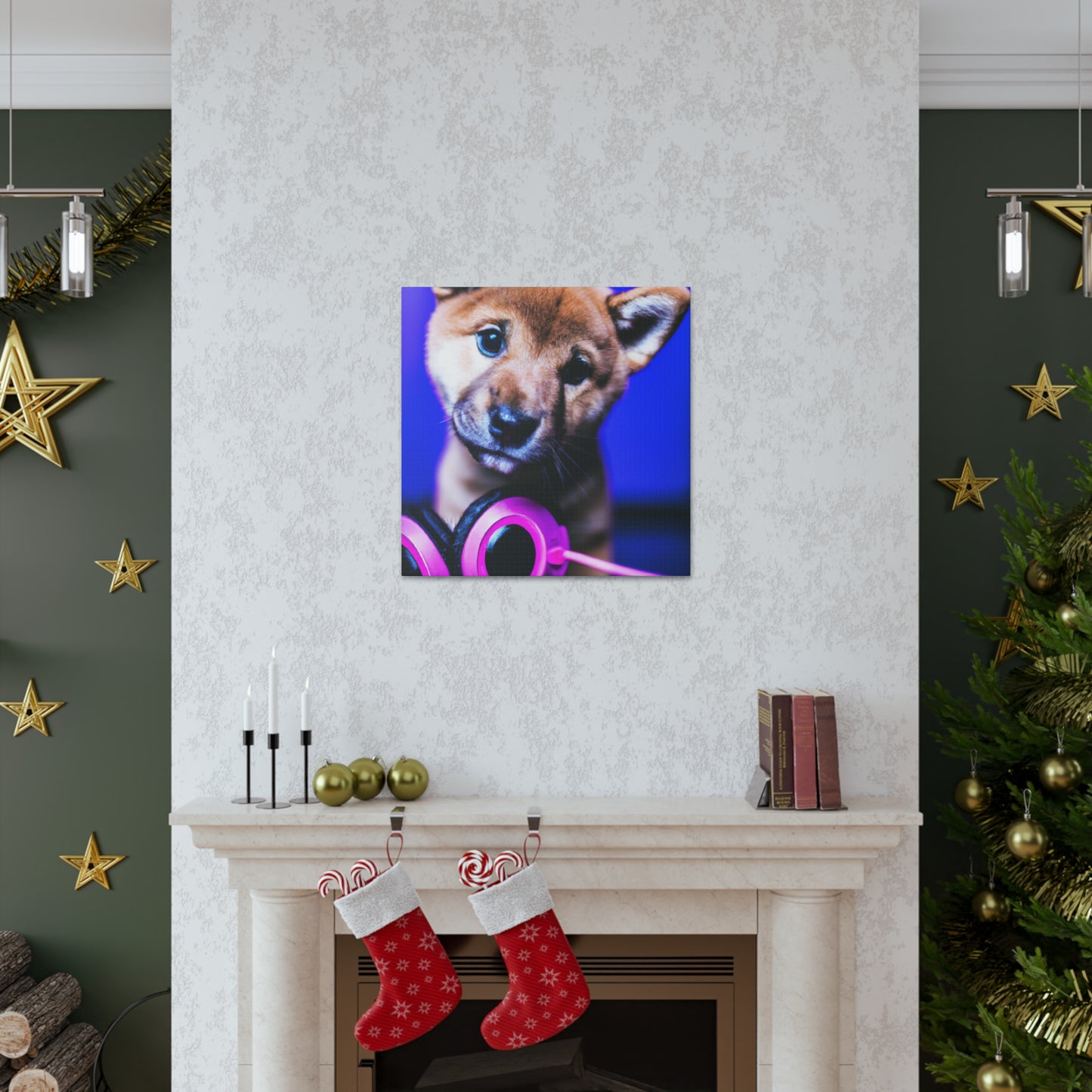 Wu Fei-Ling - Shiba Inu - Canvas