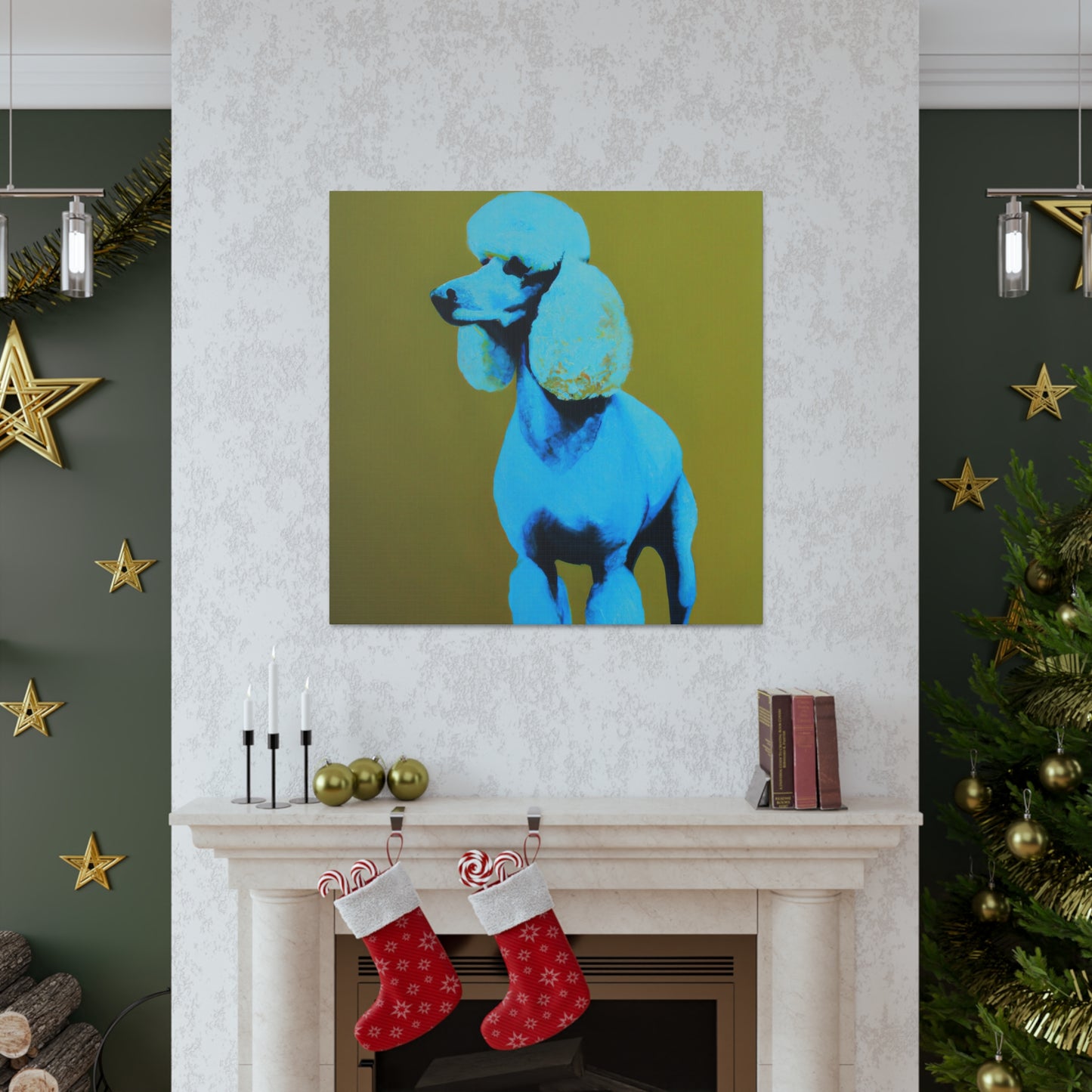 Rikart the Magnificent - Poodle - Canvas