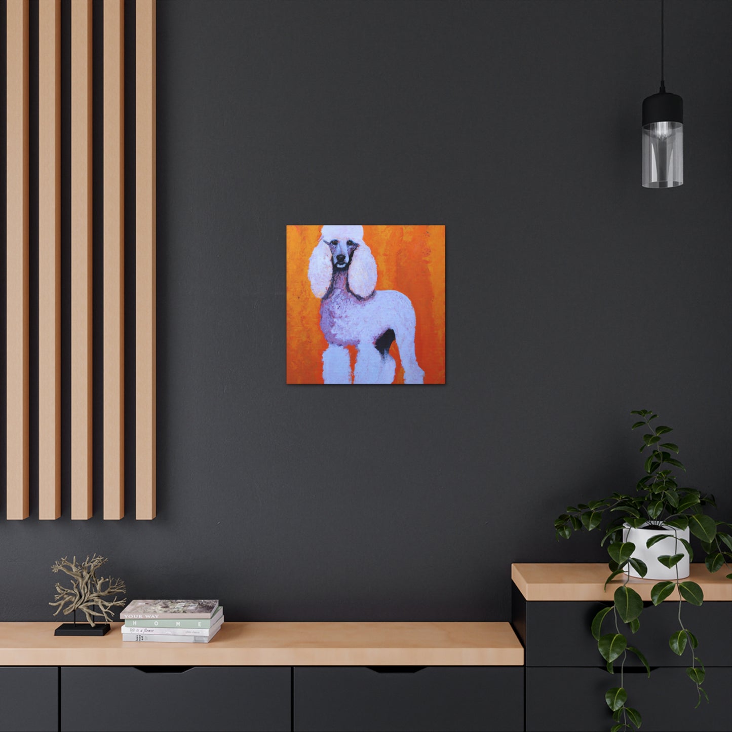 Guillame de Roylebas - Poodle - Canvas