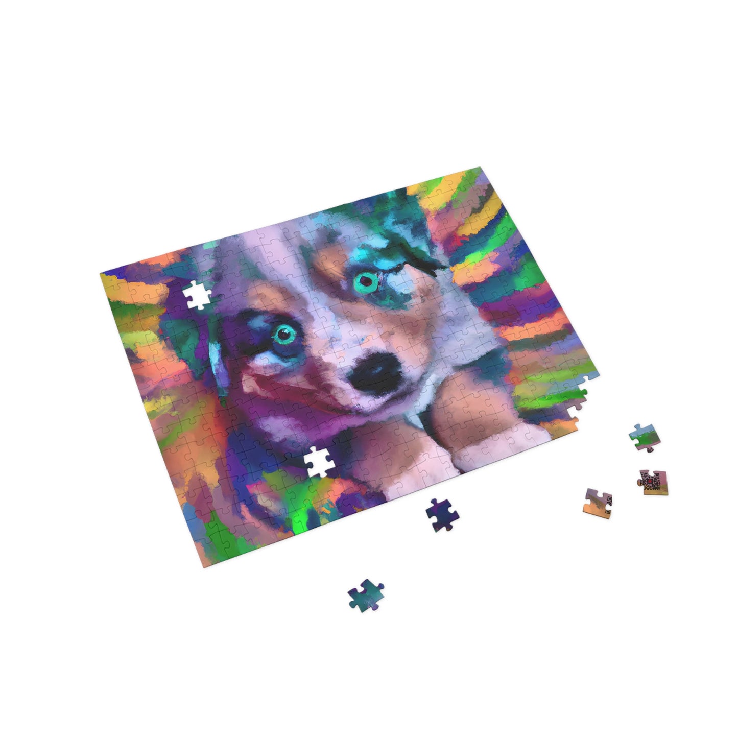 Collette L'Aiguilleur - Australian Shepherd Puppy - Puzzle