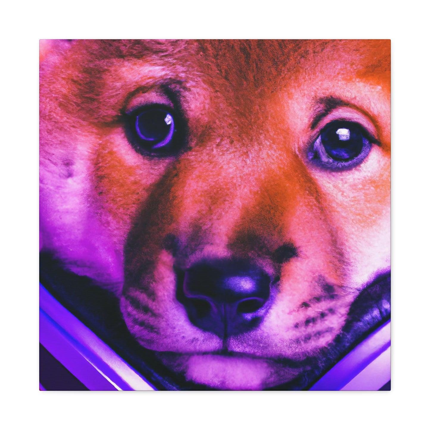 Kiran Karni - Shiba Inu - Canvas