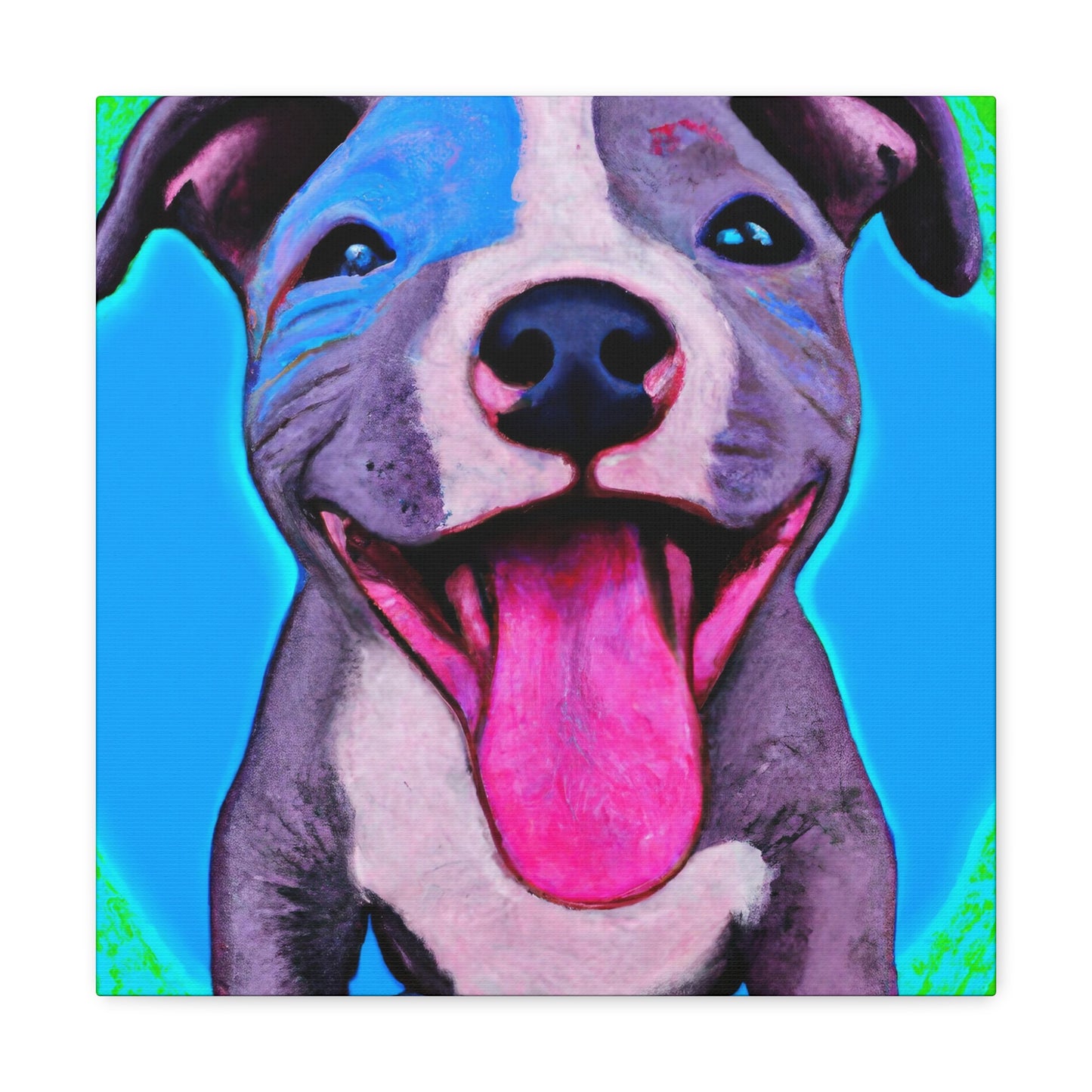 Celestina Elsanna de Veniela - Pitbull Puppy - Canvas