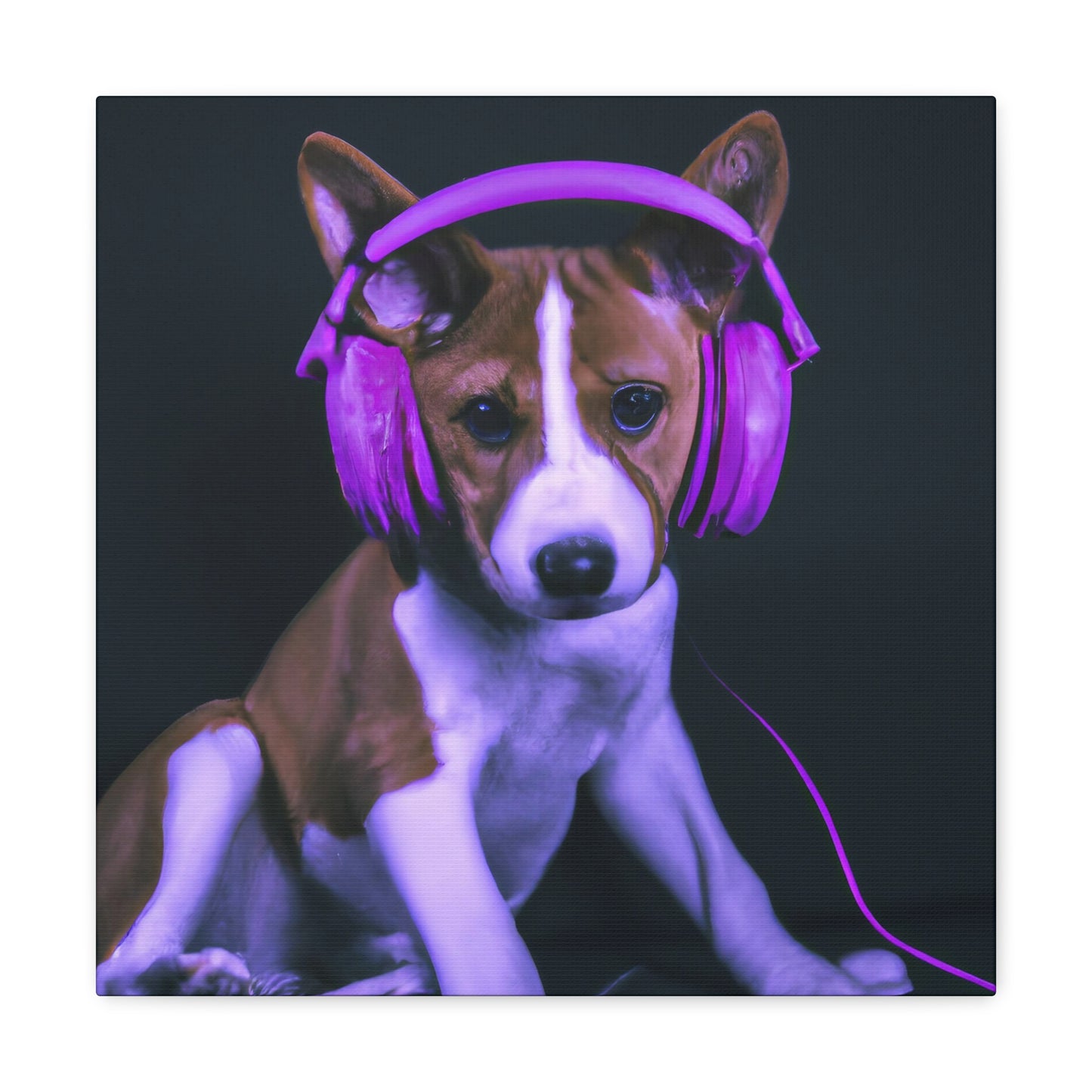 Shuenlana Mahkdoon - Basenji - Canvas