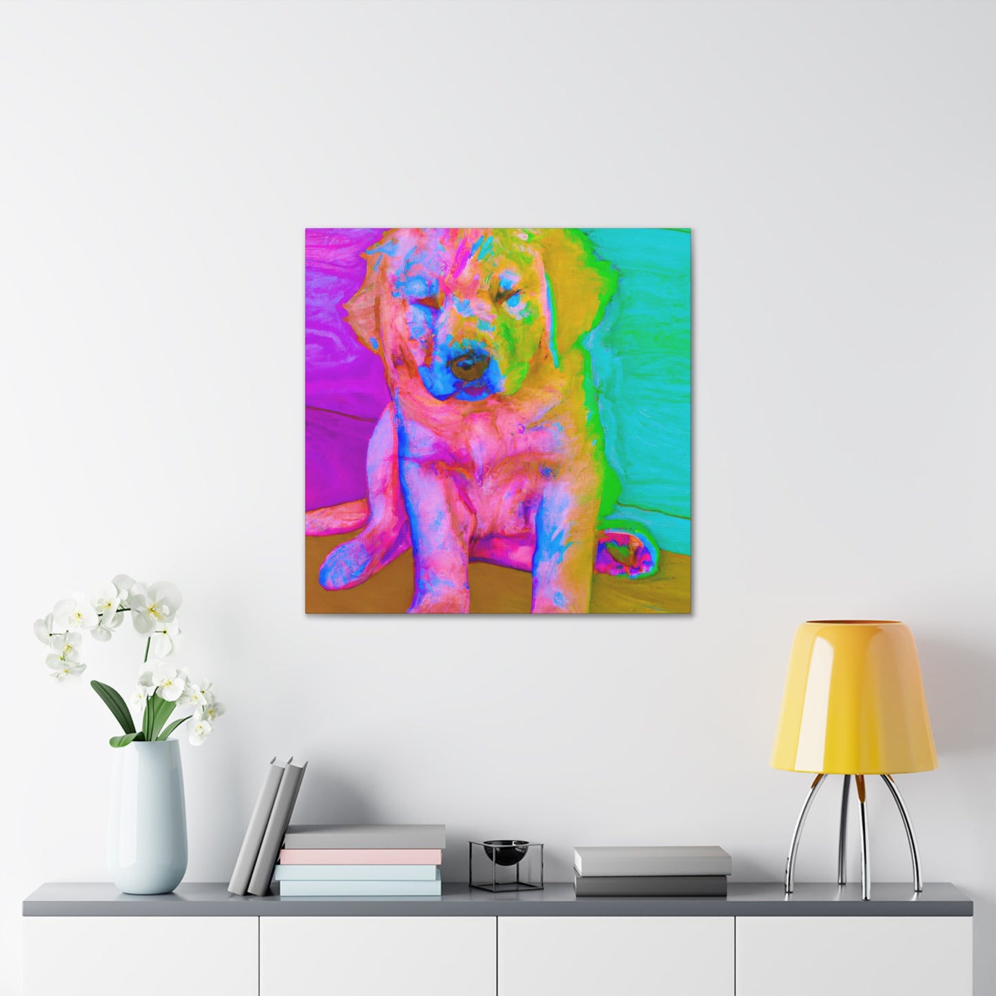 Fontenelle Royalpainter - Golden Retriever Puppy - Canvas