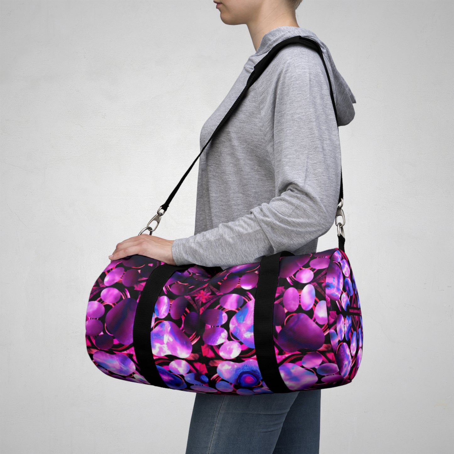 Amandine Couraud - Paw Print - Duffel Bag