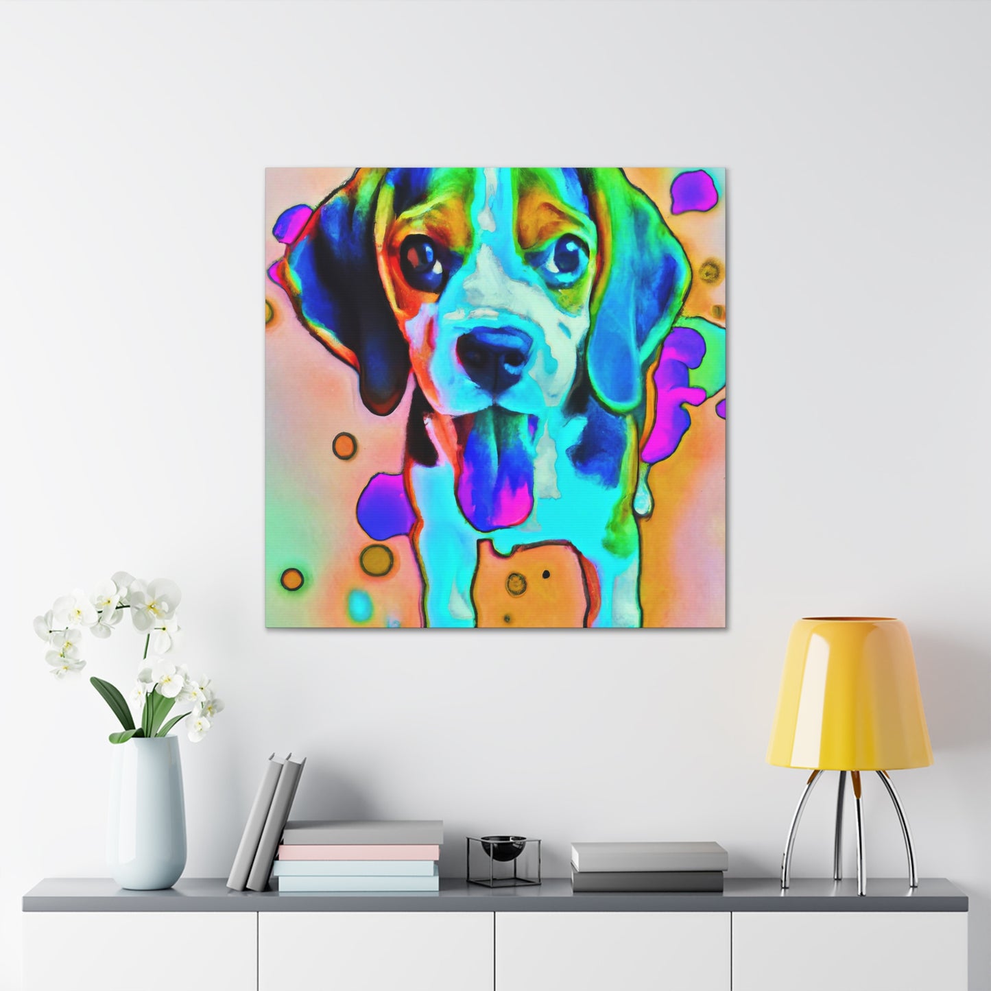 Duke Adelaide of the Flemish - Beagle Puppy - Canvas