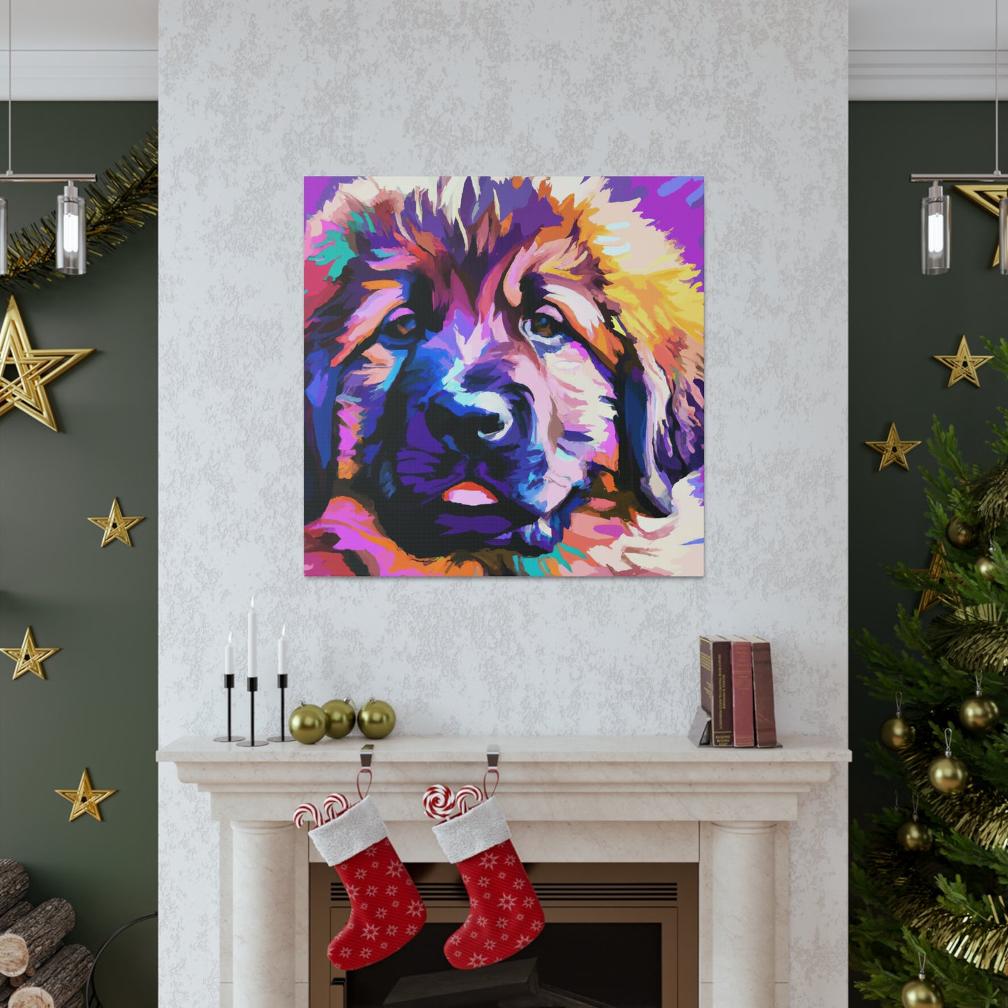 Princess Lilianna Artmann - Leonberger - Canvas